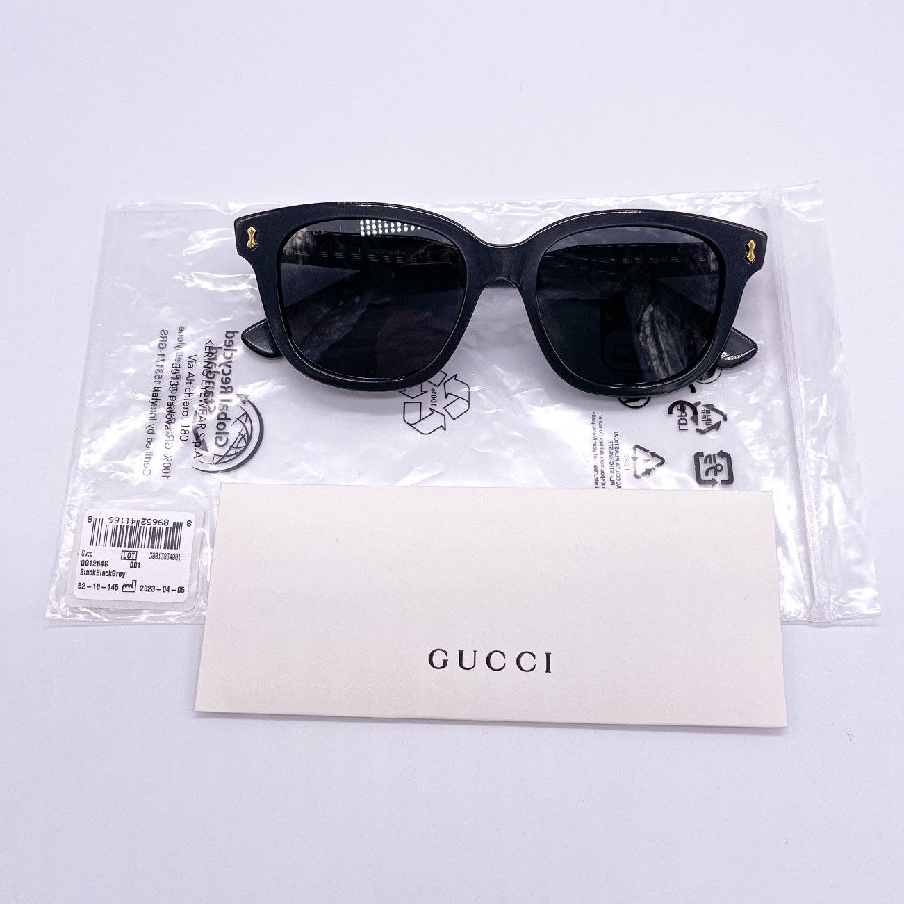 NEW GUCCI GG1264S 001 UNISEX SUNGLASSES GUCCI - 11