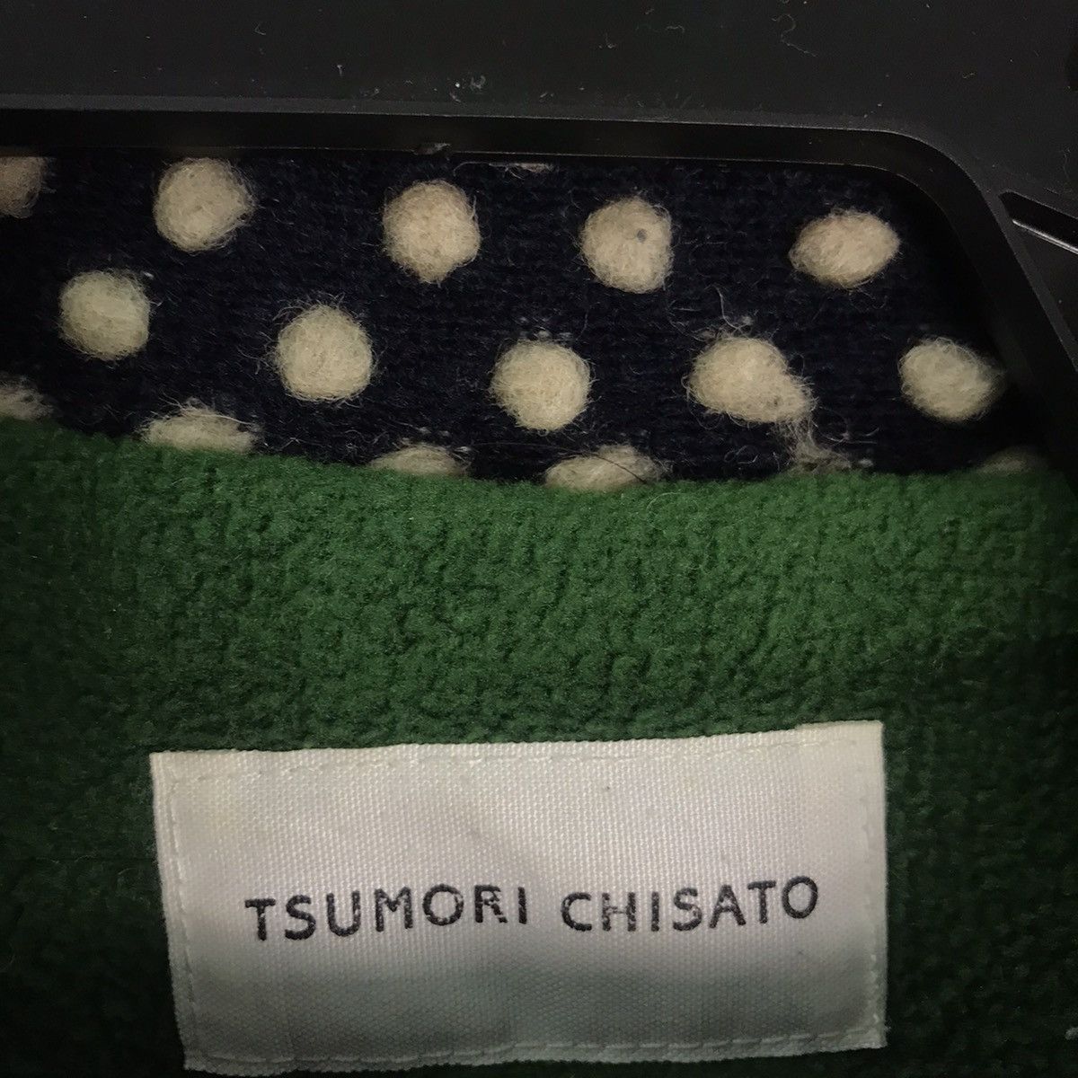 Super rare tsumori chisato polka dot bomber style jacket - 4