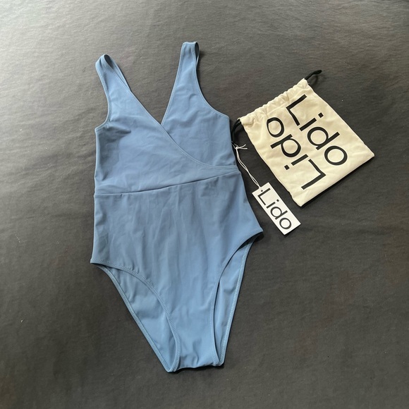 Lido Trentaquattro Blue One Piece Swimsuit Italy - 4