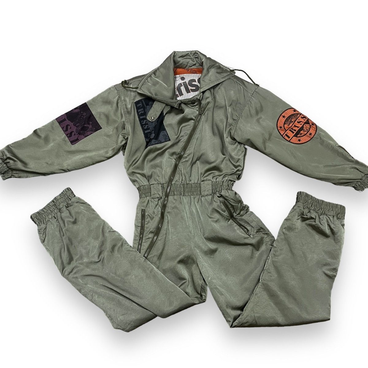 Vintage - Japan Trissi Specialist Parachute Jumpsuit Overall Jacket - 1
