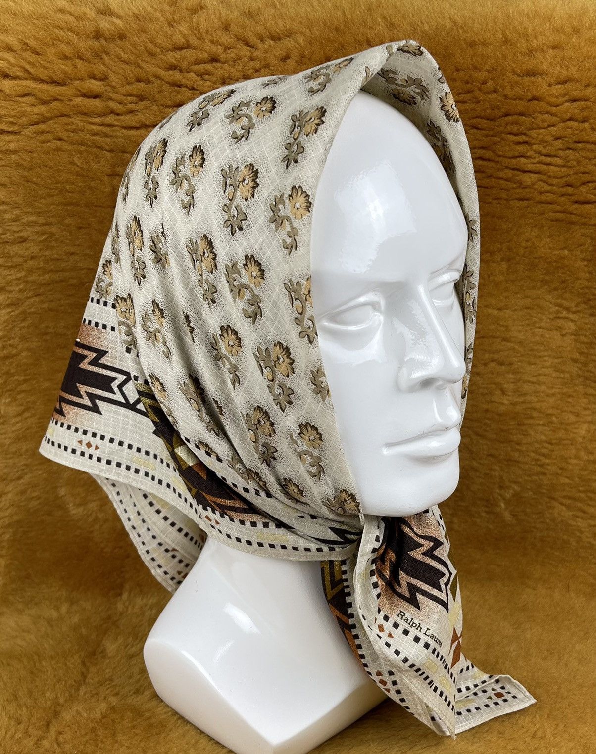 ralph lauren scarf bandana turban - 1