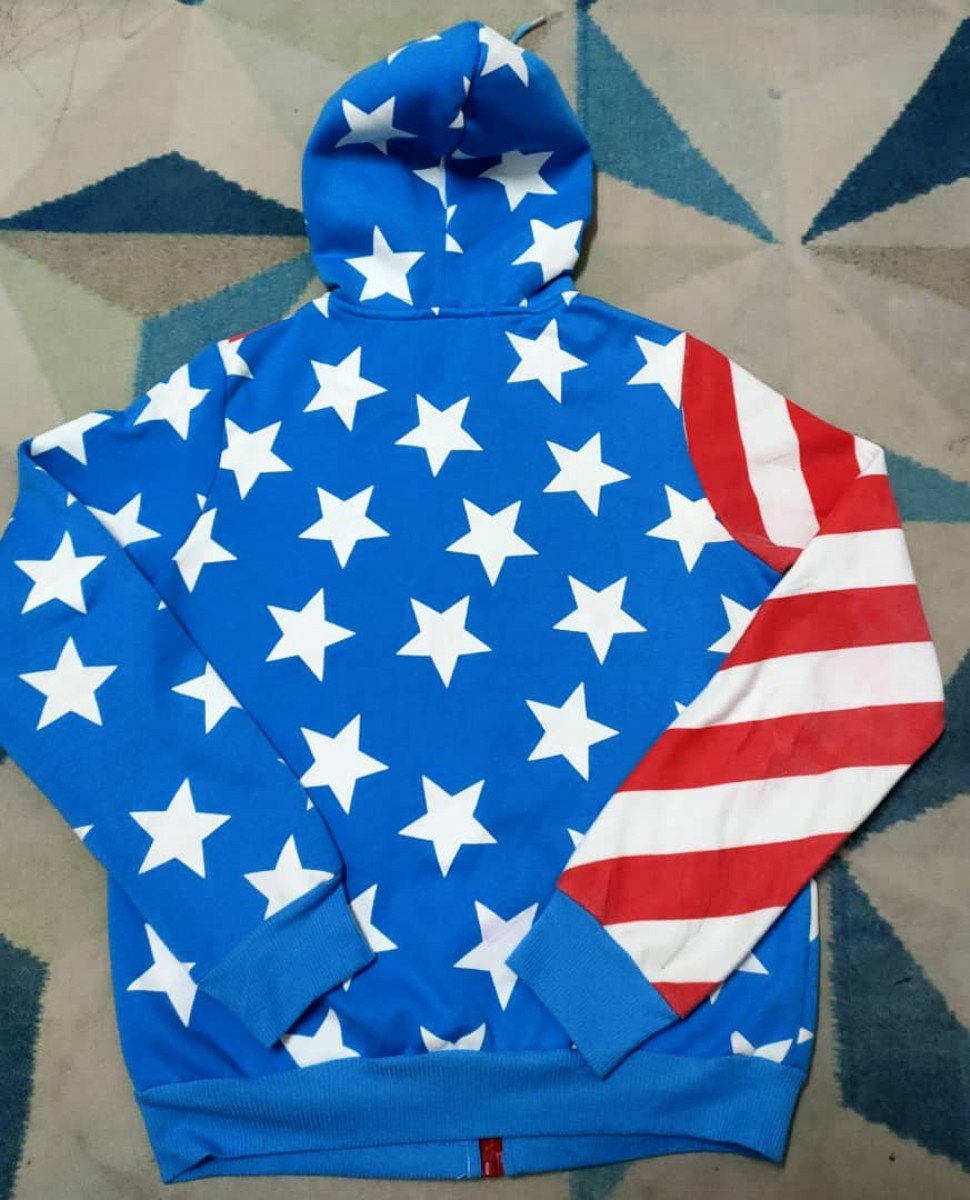 Usa - USA Flag Hoodie - 2