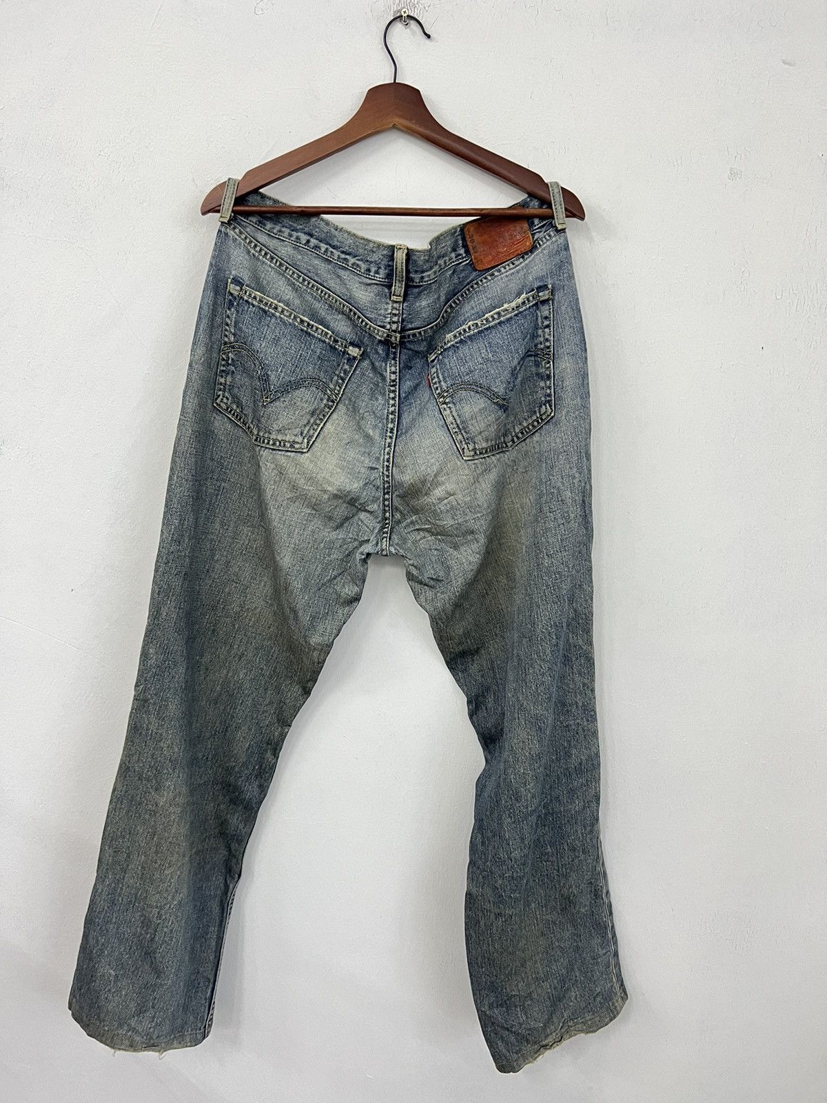 Vintage - Levis 502 Rare Design Denim Jeans - 6