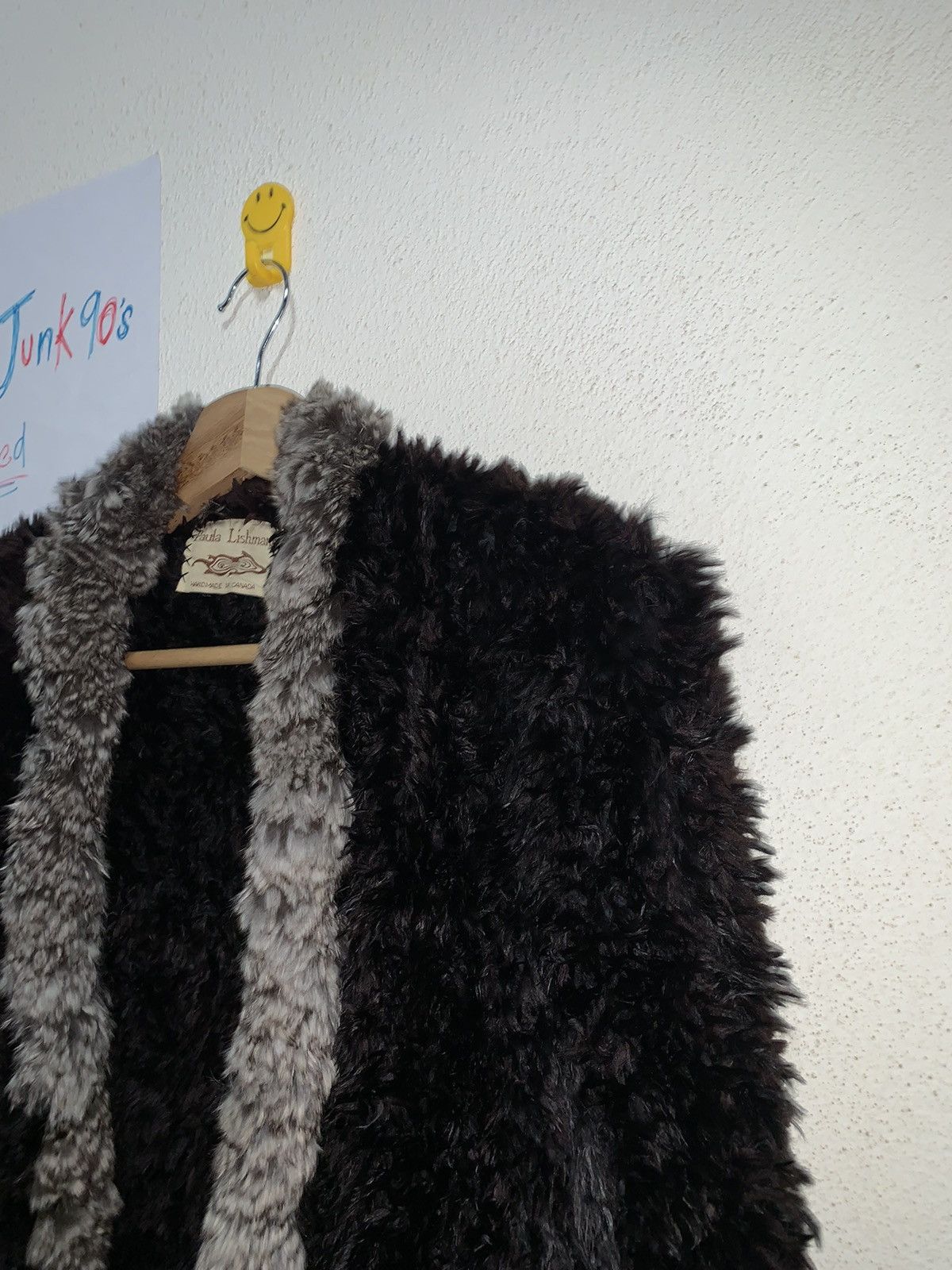 Handmade - Paula Lishman Beaver Fur hand knitted coat - 8