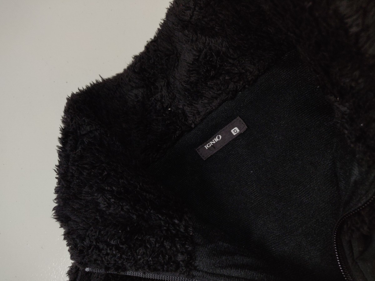 Japanese Brand - Ignio Japan Retro X Deep Pile Fleece Vest Jacket - 4