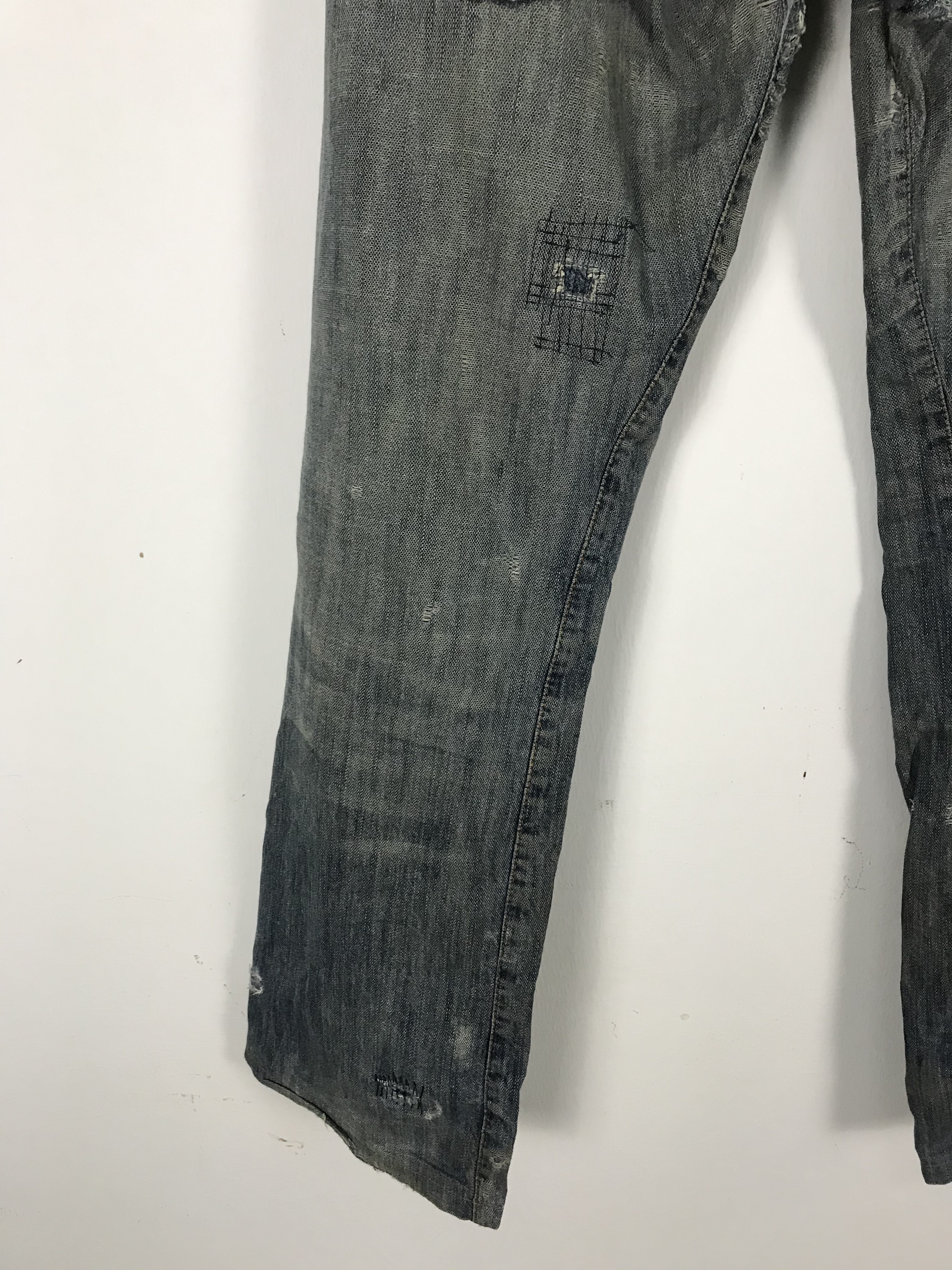 Armani - Armani Jeans Distressed Destroyed Denim Pant #2495 - 18