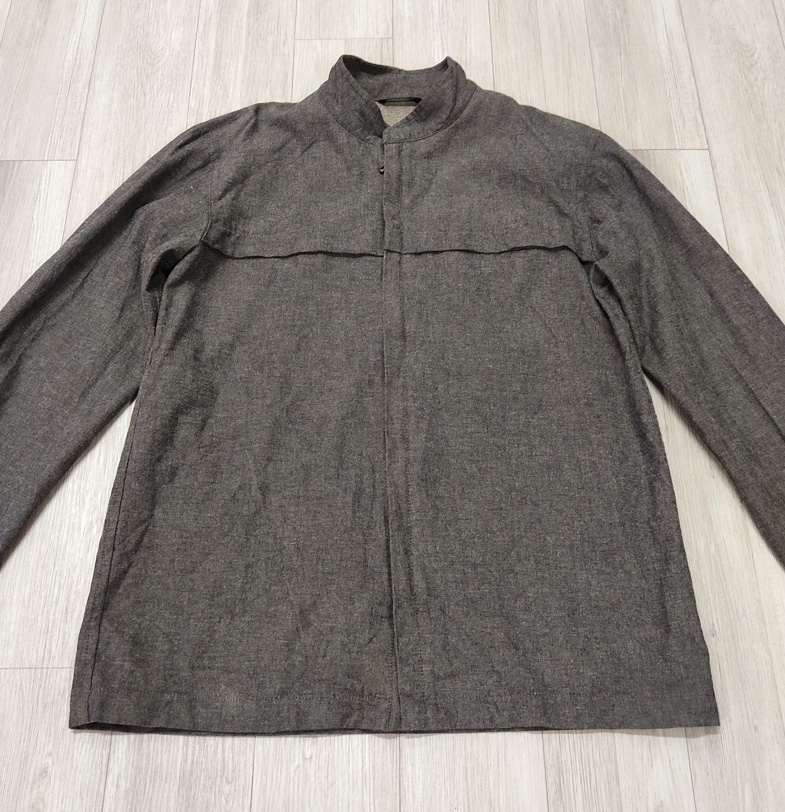Japanese Brand - TÊTE HOMME Casual Cotton Zipper Jacket - 5