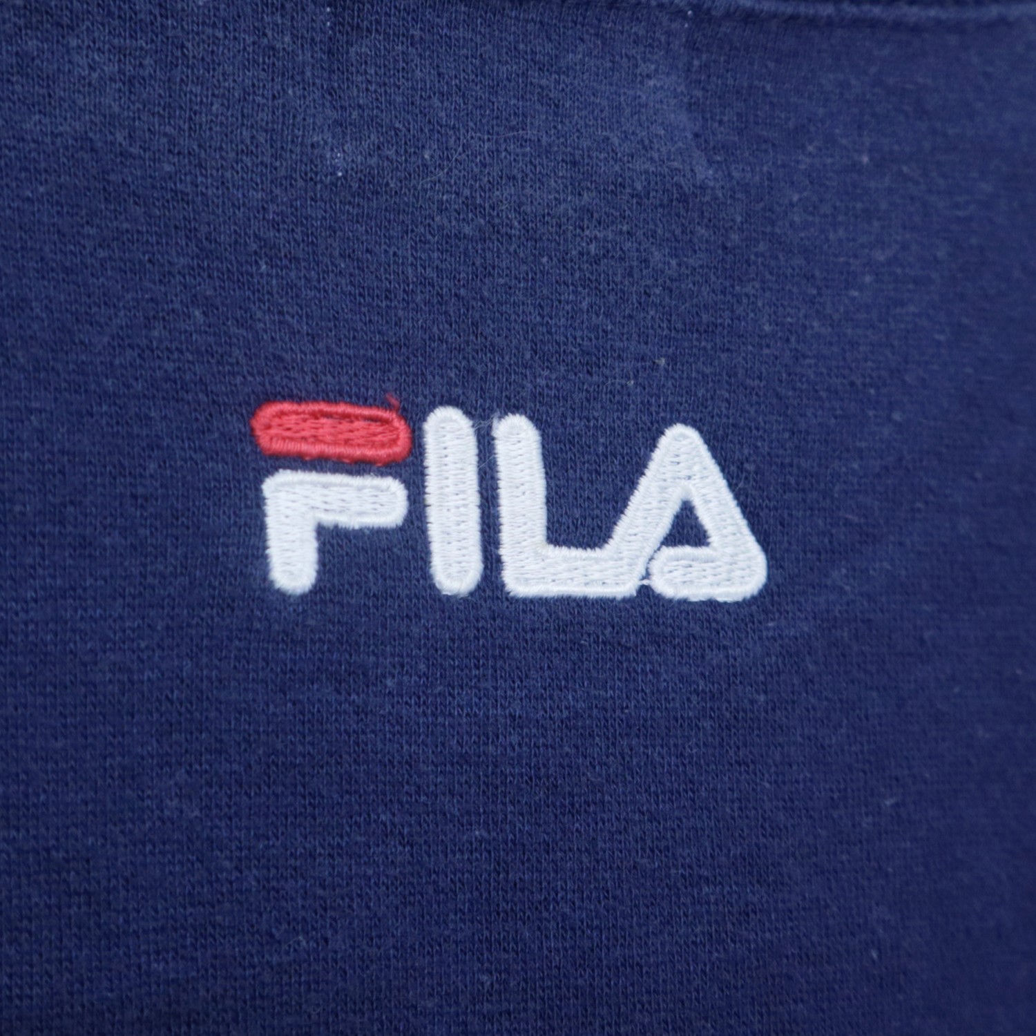 Vintage 90s FILA Italia Big Logo Sweater Sweatshirt Pullover Jumper - 5