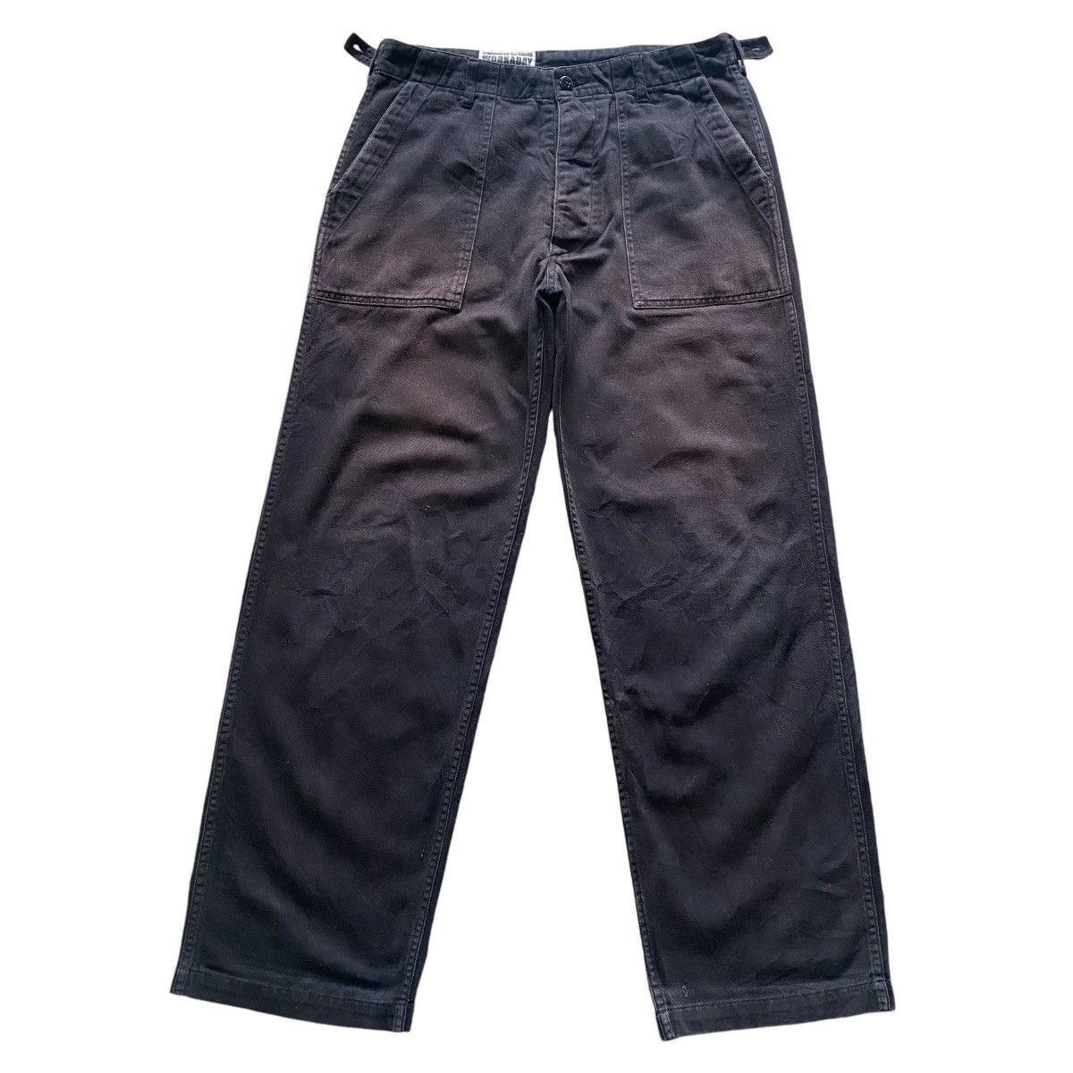 Vintage Engineered Garment Faded Black Fatigue Pant - 1