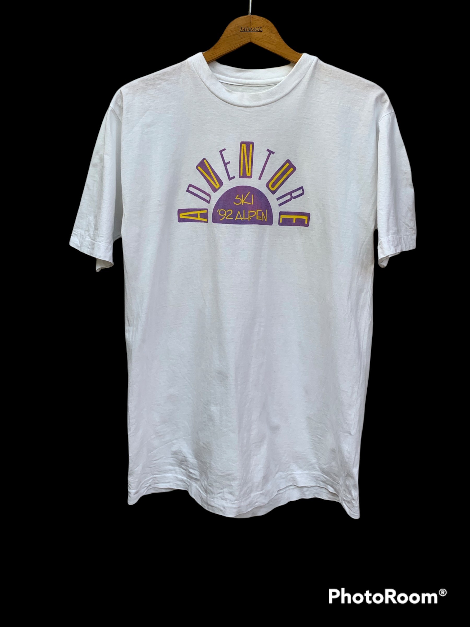 Vintage - Vintage 92 Alpen Ski T-Shirt - 1