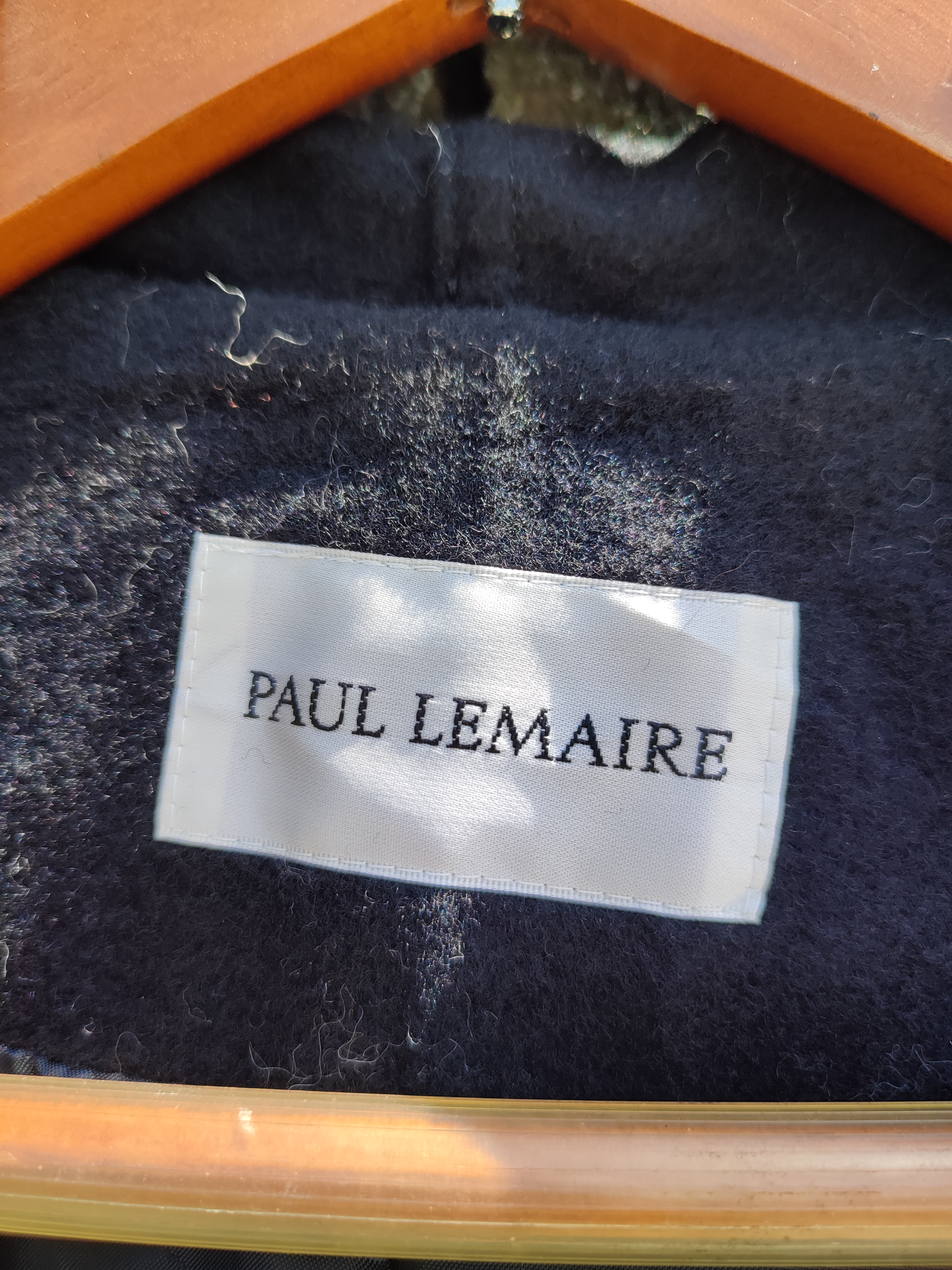 Paul Lemaire Wool Shawl Collar Cover Hooded Jacket - 13