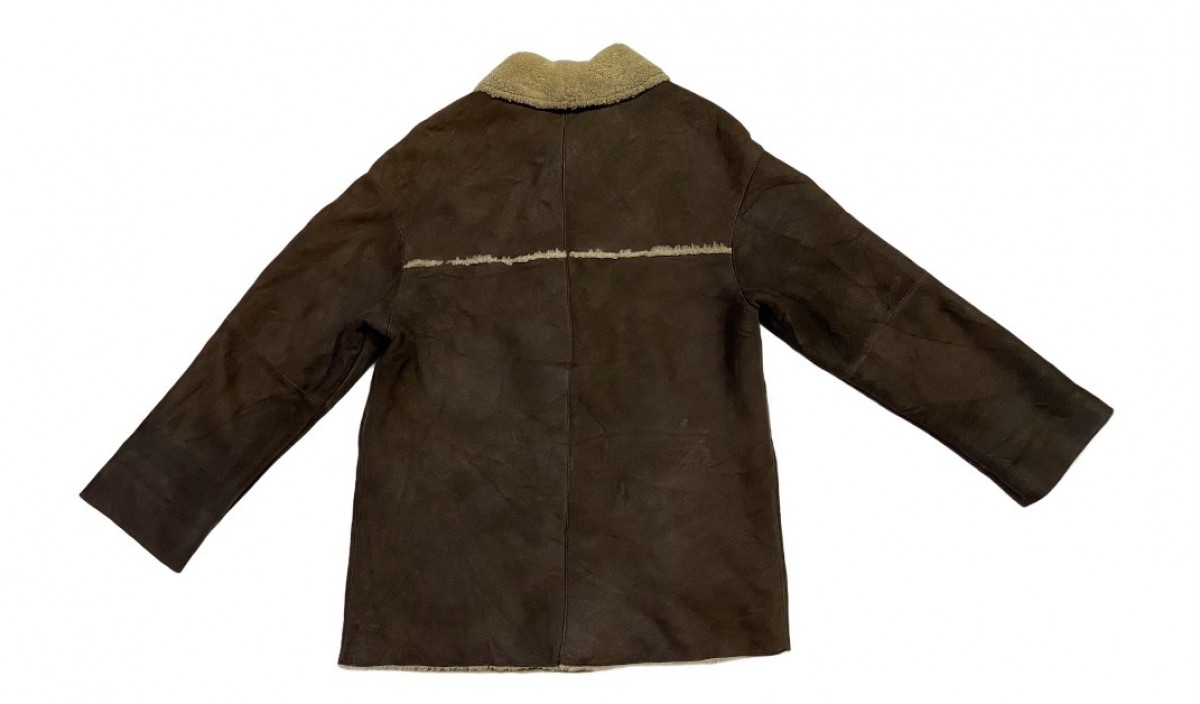 Italian Designers - Vintage Valencia Shearling Jacket Made in Italy - 5