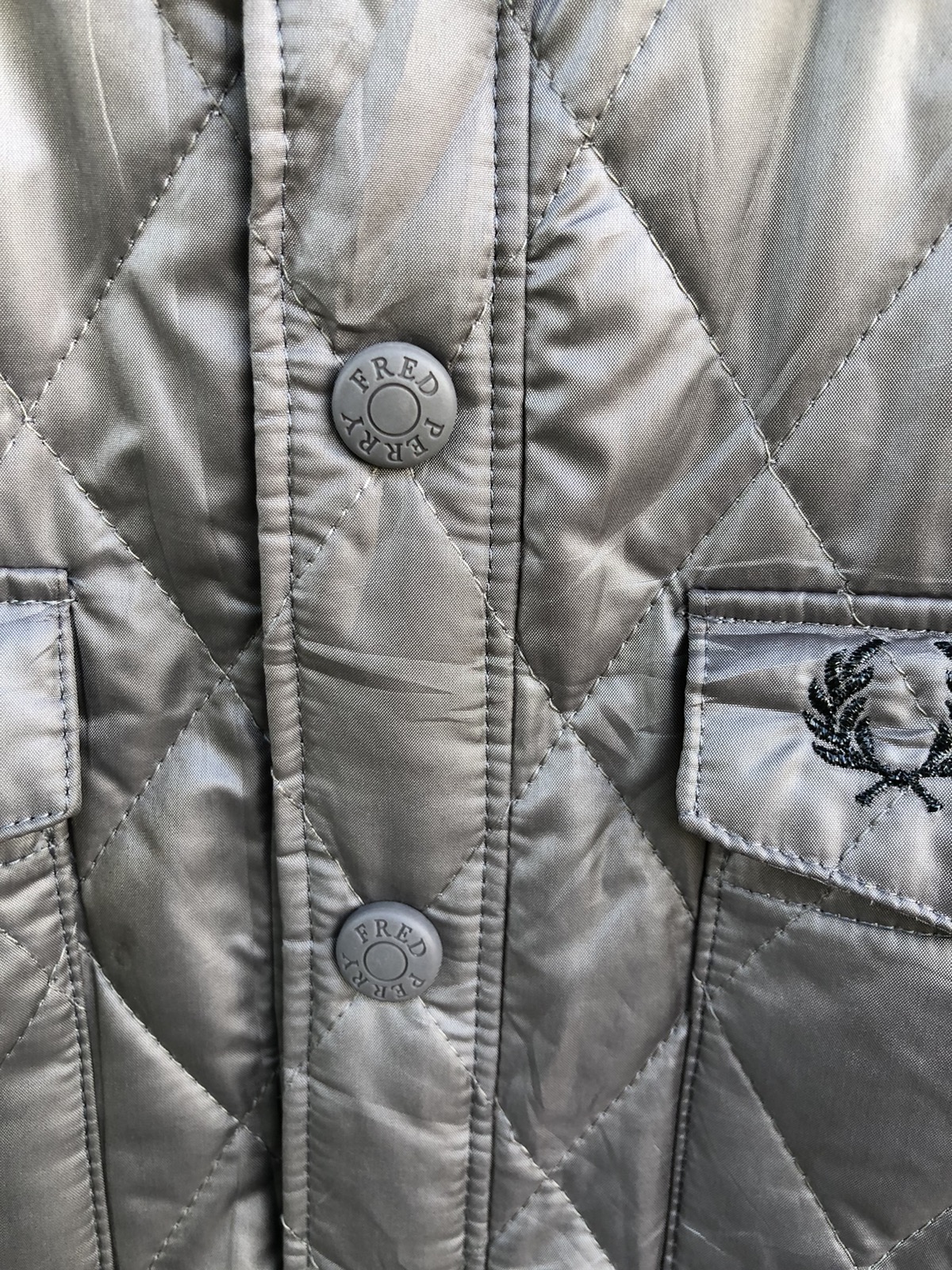 Quilted Snap Button Jacket - 4
