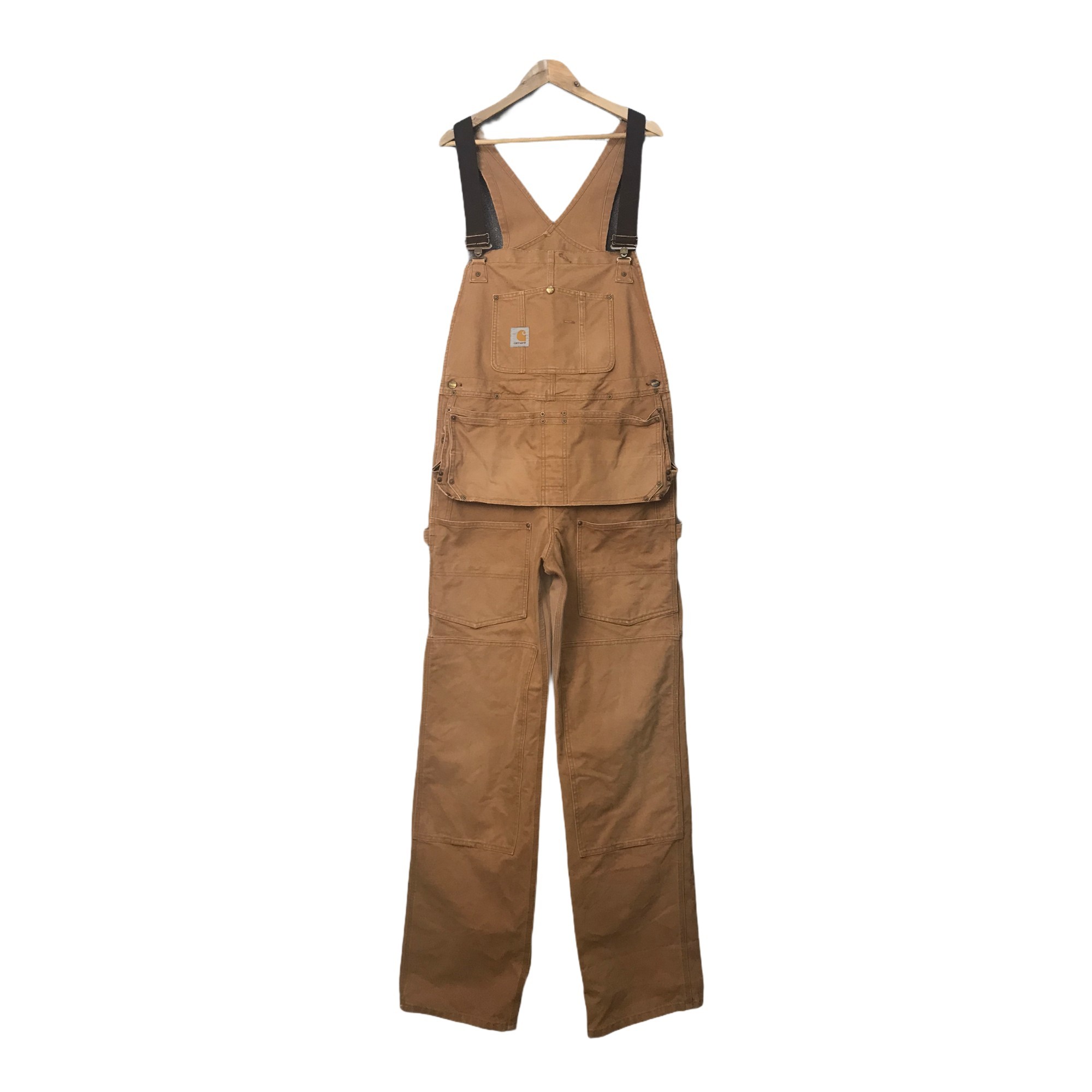 Vintage Carhartt Carpenterbib Overall Jacket - 1
