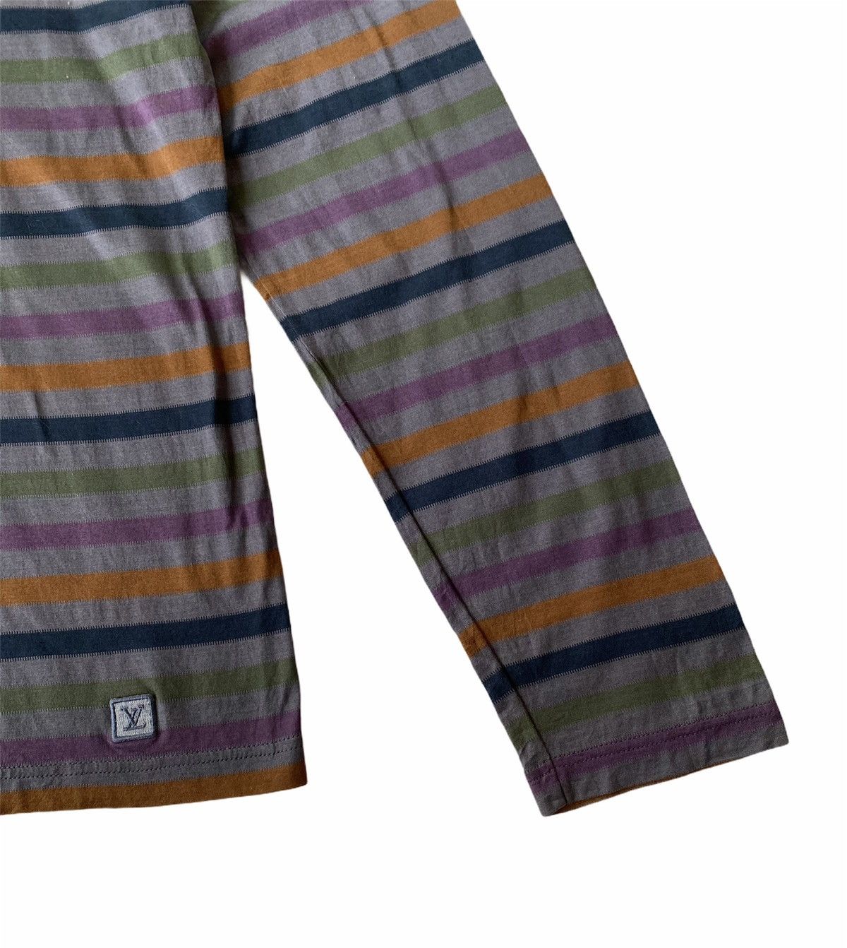 Vintage Louis Vuitton Kanye West Stripes Long Sleeve Shirt - 3