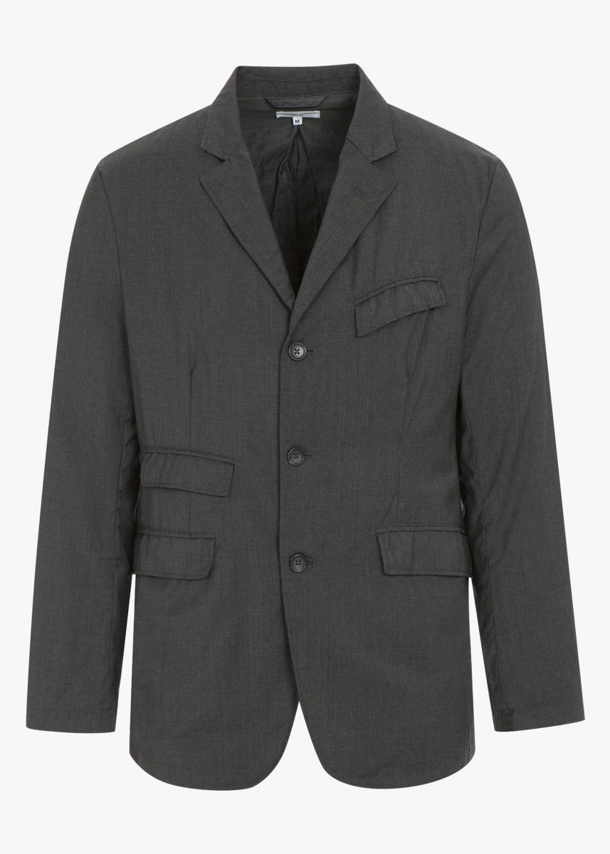 charcoal grey tropical wool Andover jacket XL - 1