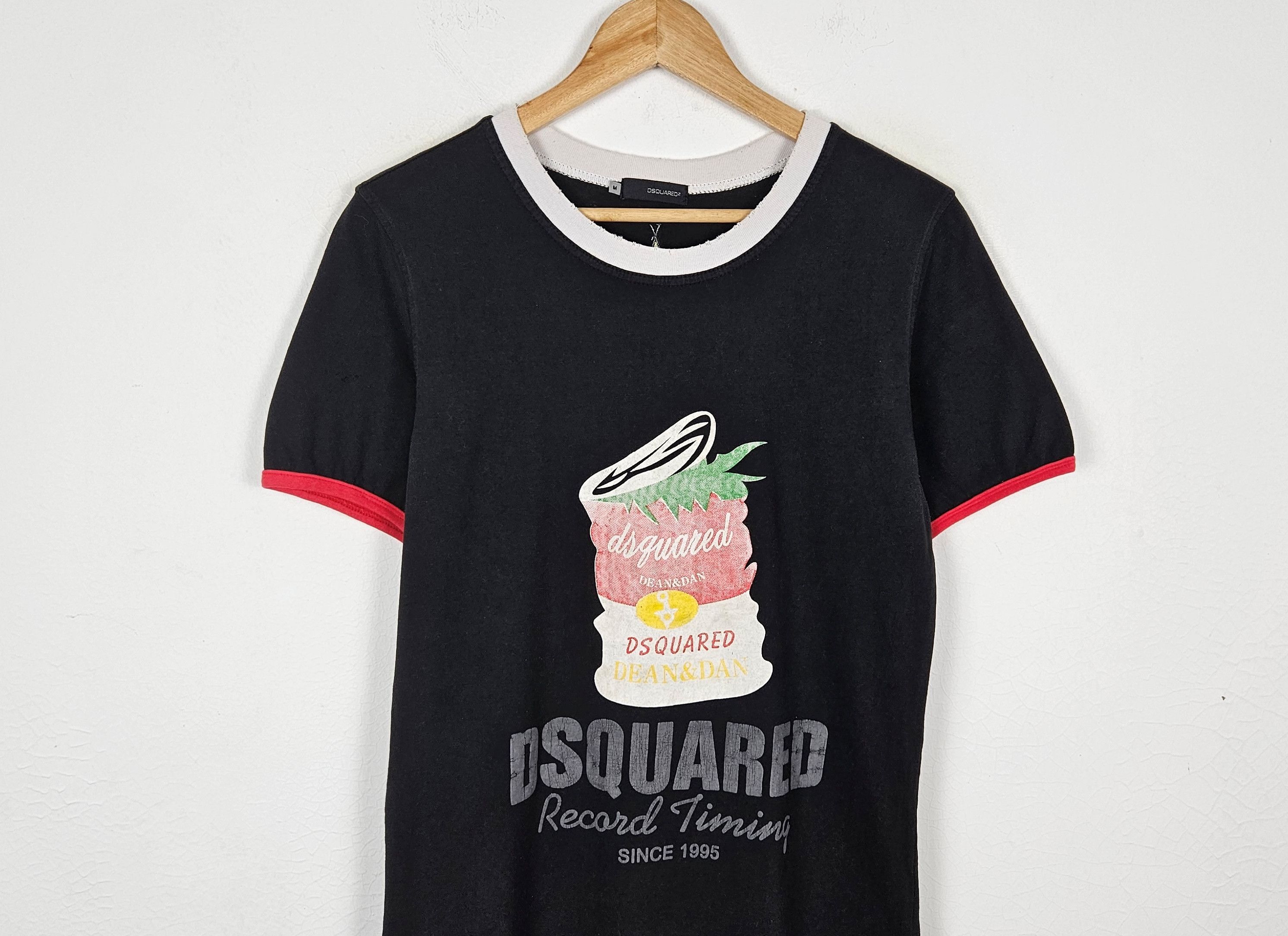 Dsquared Campbell Soup Can Ringer shirt - 2