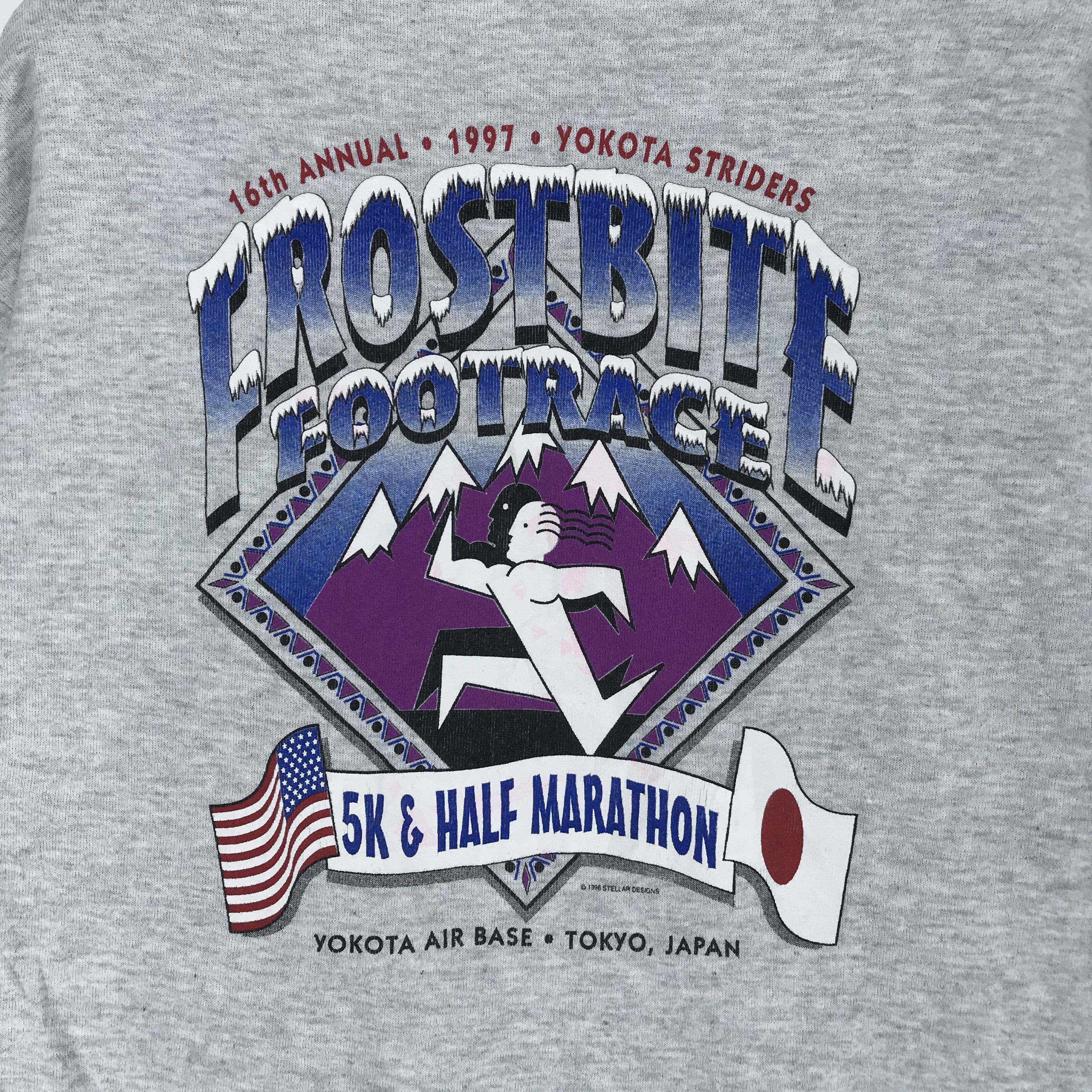 Vintage 96 Yokota Striders Running Club Sweatshirts #2169-84 - 2
