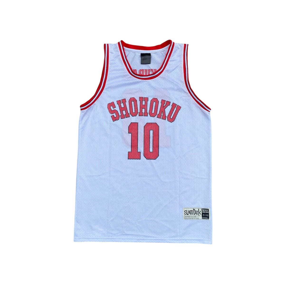 Vintage Slam Dunk Shohoku Sakuragi 10 Jersey - 1