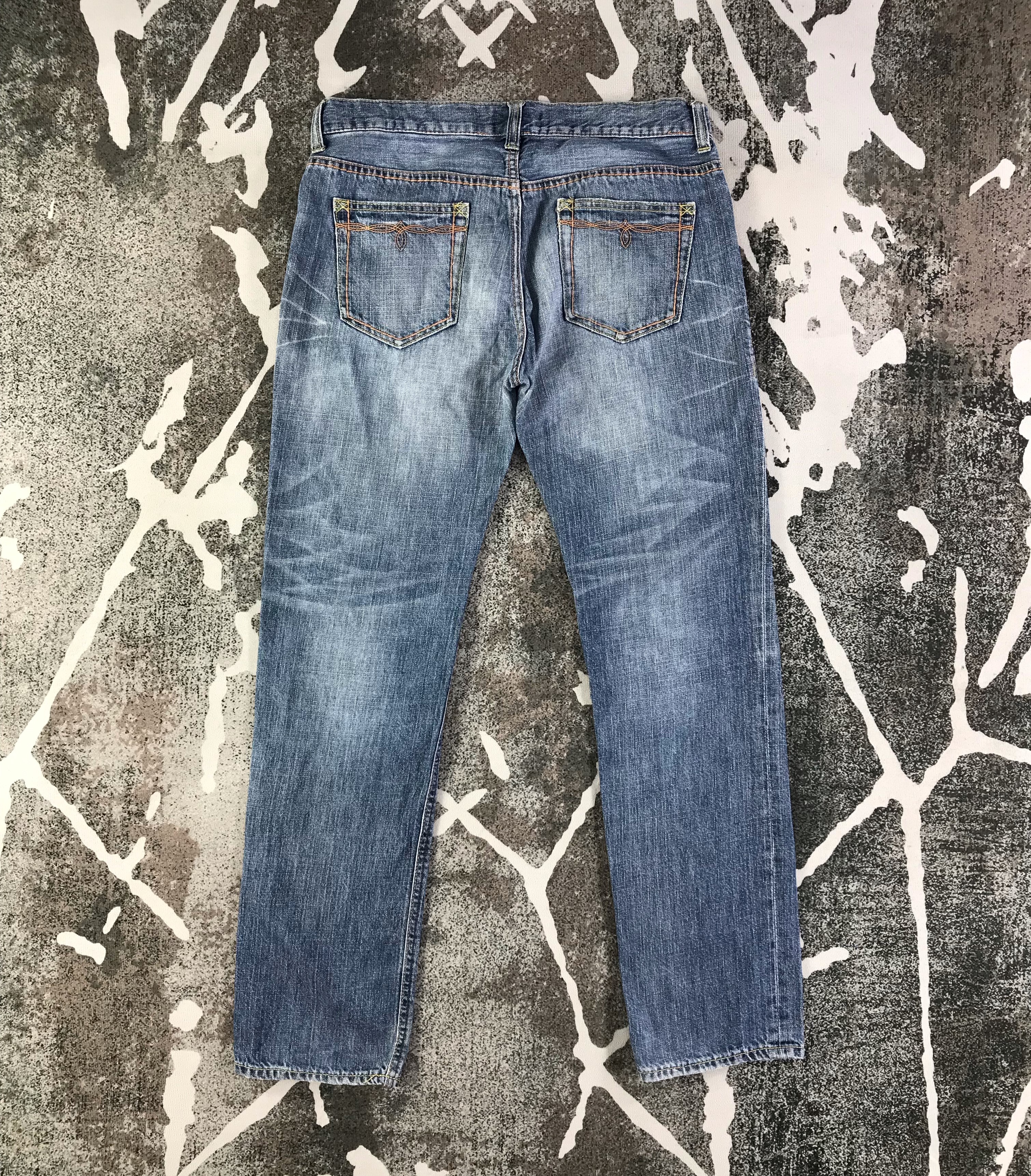 Beams Heart Jeans Blue Wash Denim KJ1786 - 2