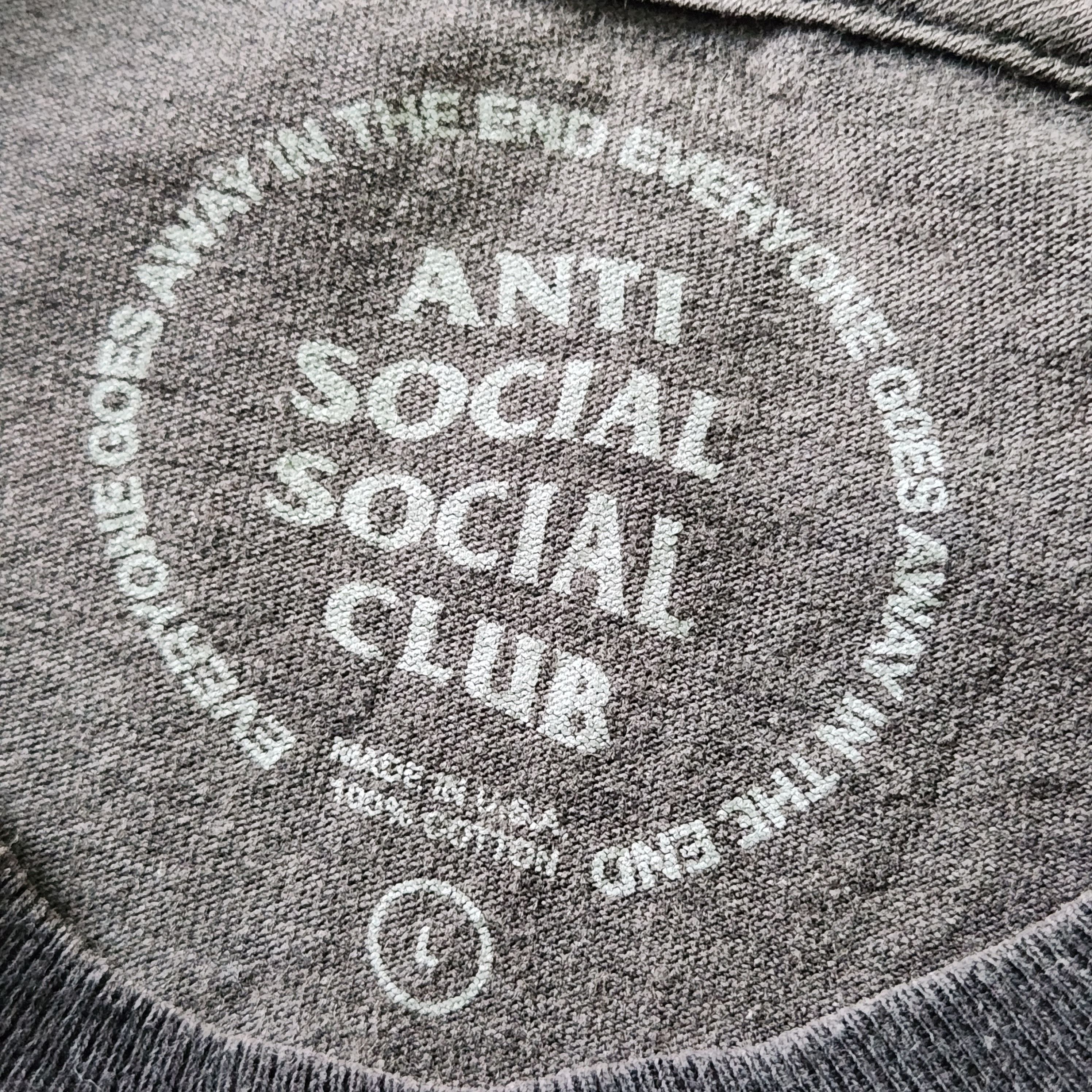 Anti Social Social Club TShirt Faded Black - 4