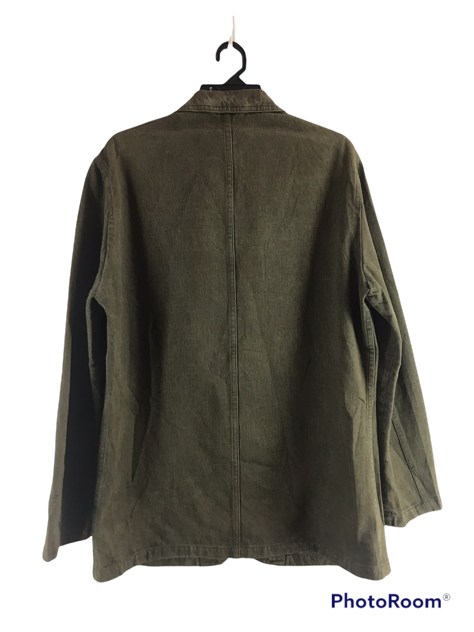 Beams - Beams Denim Jacket Coat - 2