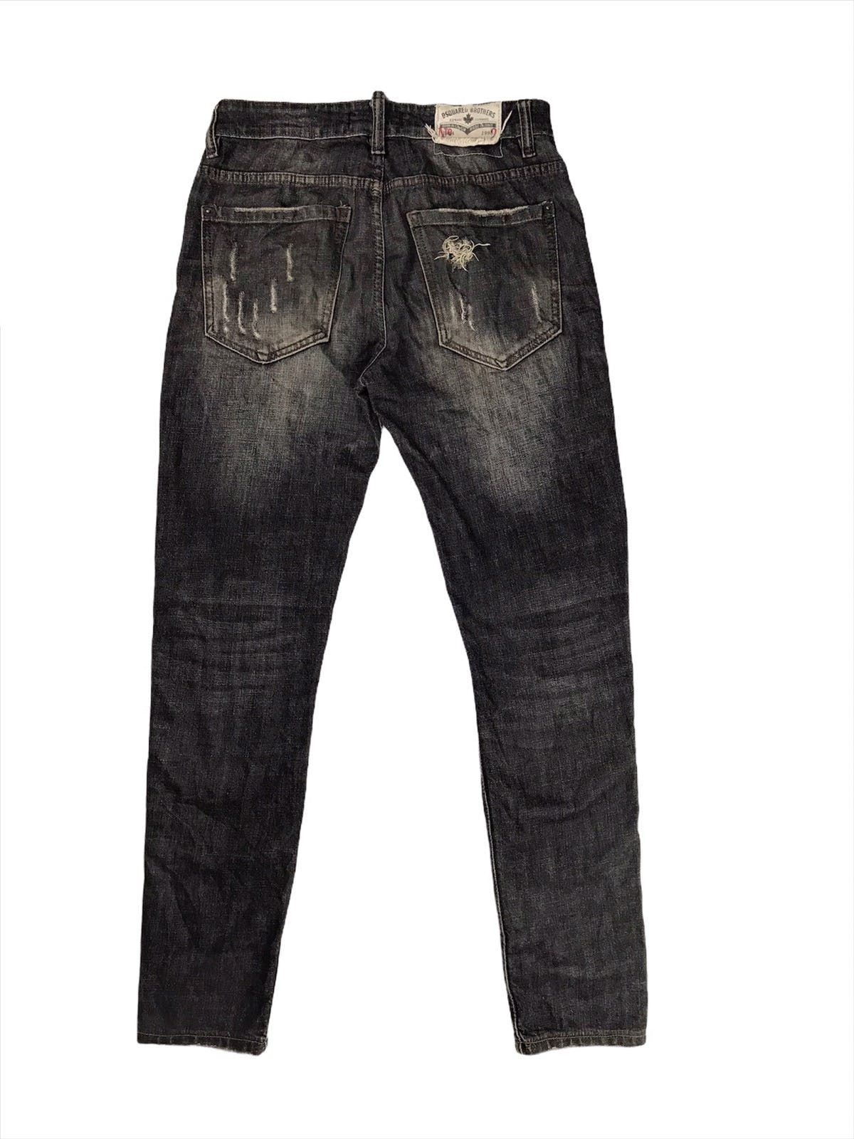 Dsquared2 slim fit distressed denim jeans - 11