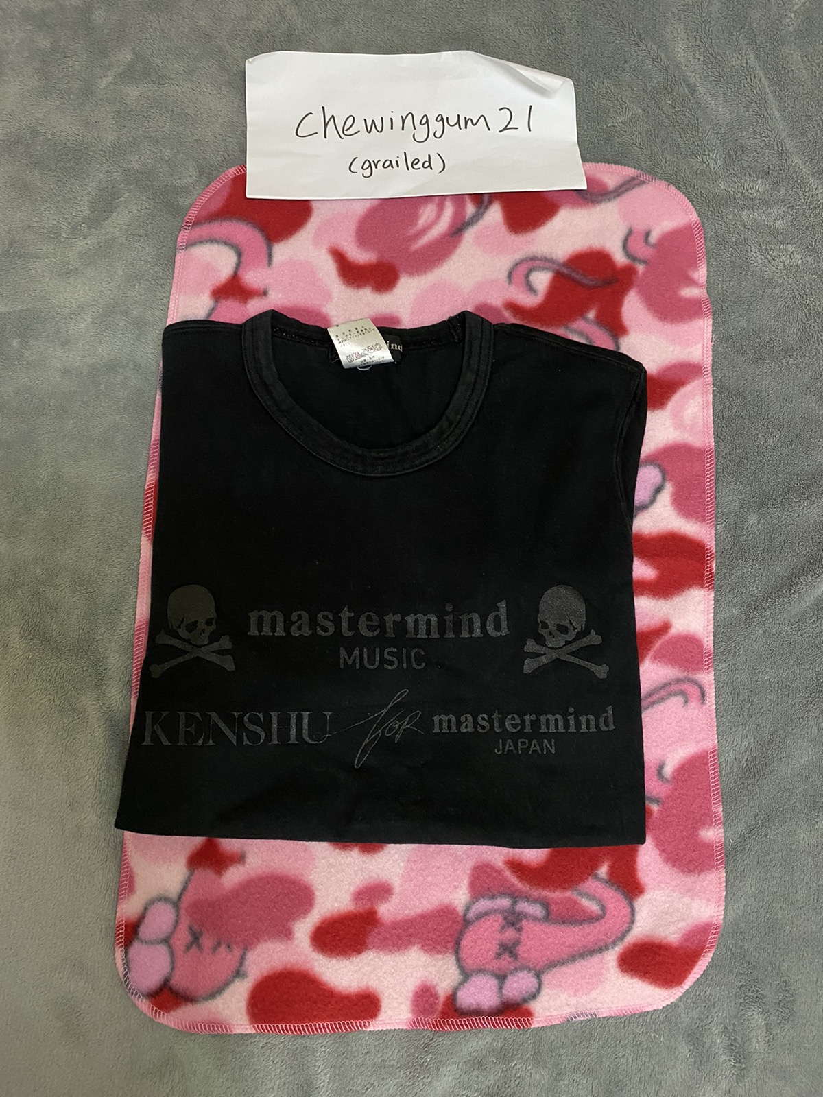 Mastermind Japan x DJ Kenshu Original Logo Tee T-shirt - 1