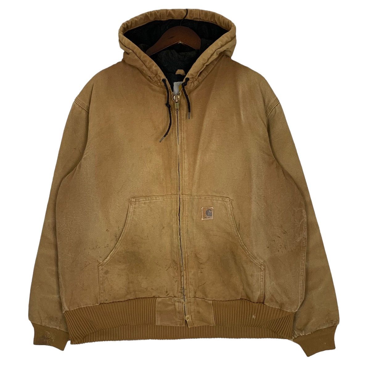 Vintage Carhatt Hooded Worker Jacket - 1