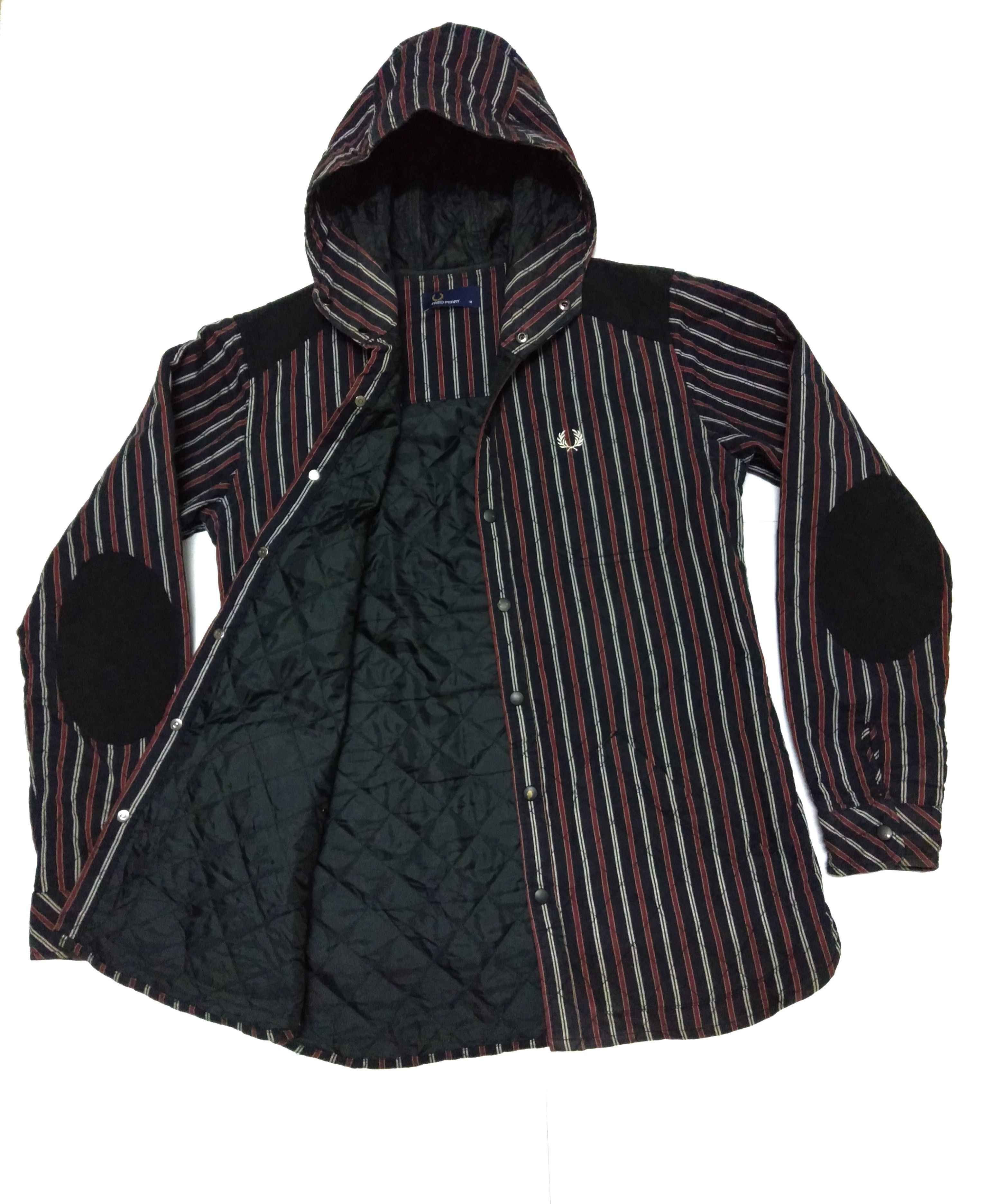 Snap button Jacket stripe design - 3