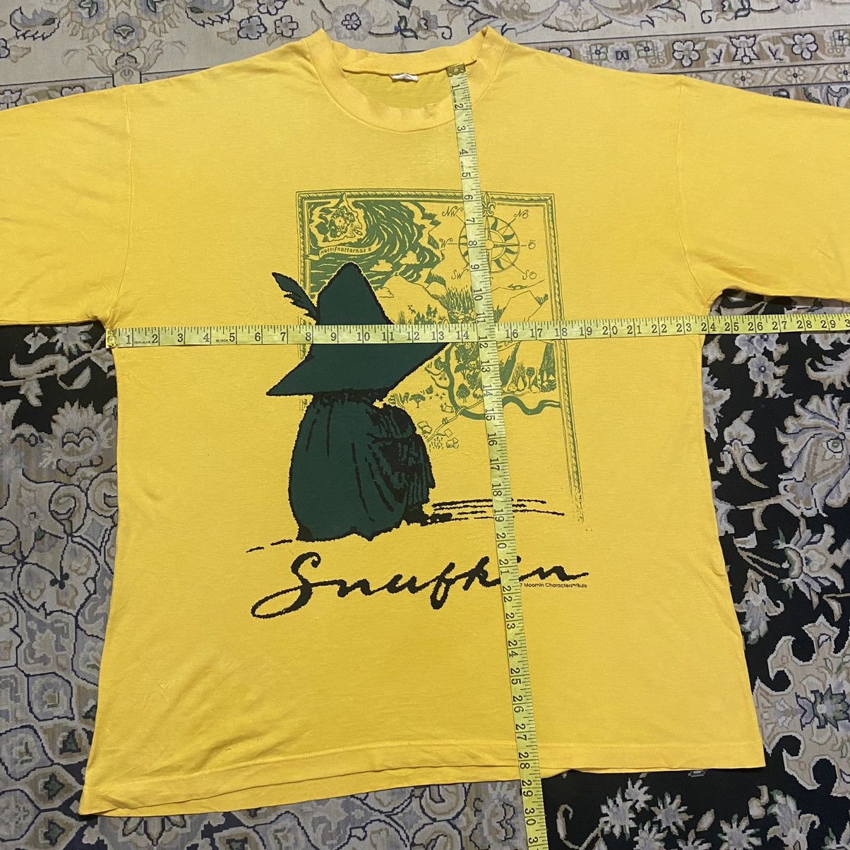 Vintage 1997 Snufkin Moomin Character Tee Made in Finland - 15