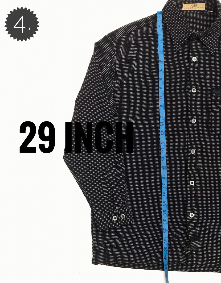 Vintage 90s Balenciaga Shirt - 8