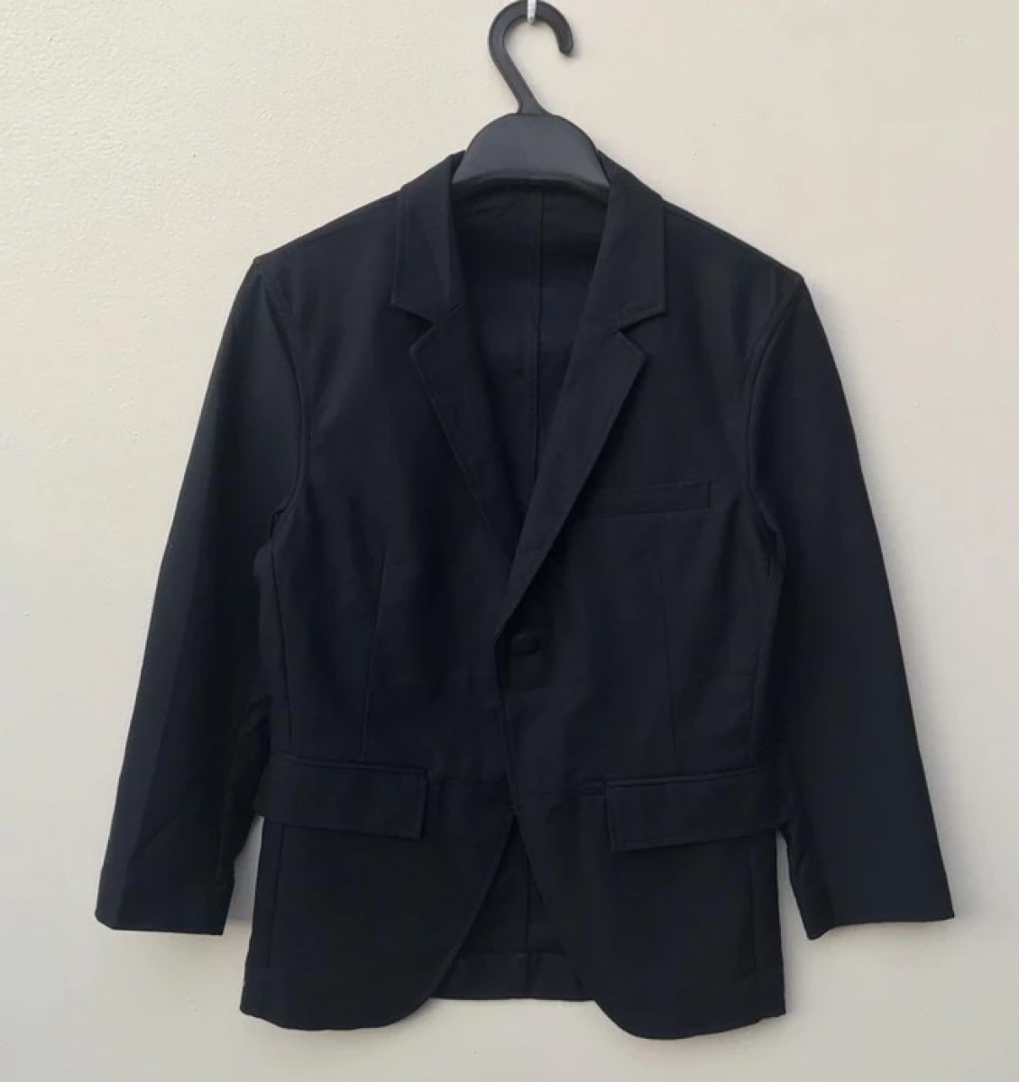 Kris Van Assche - Navy 1button cotton Blazer jacket EU48 Us36 SlimShort - 2