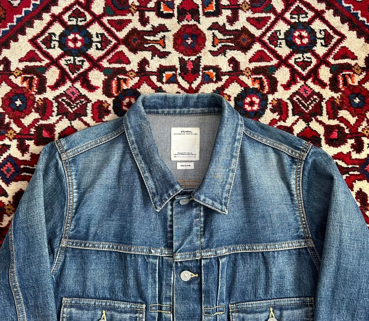 visvim Visvim 19ss d1001 101 denim jacket | roarxlvintage | REVERSIBLE