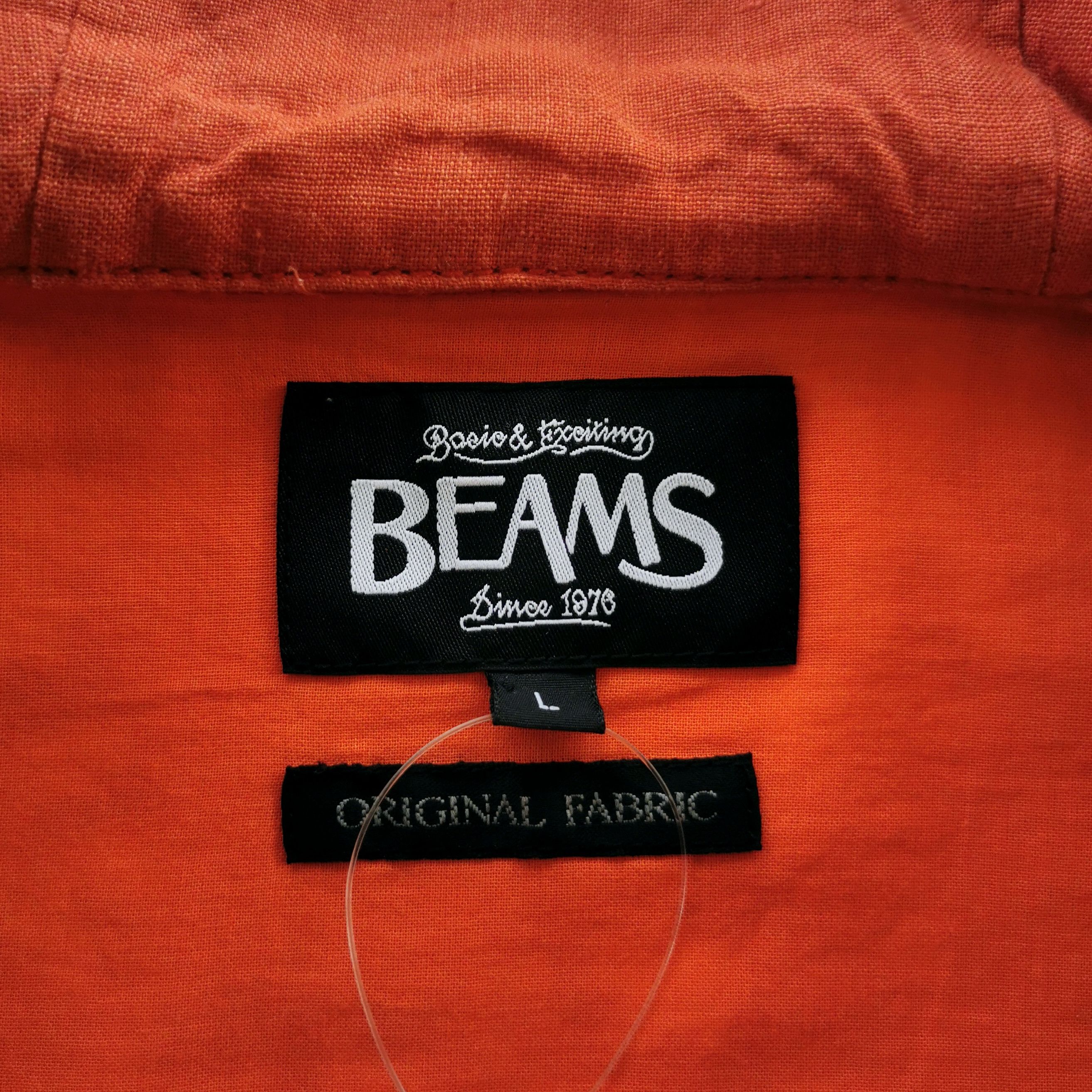 Beams Japan Hawaiian Linen Hoodies - 9