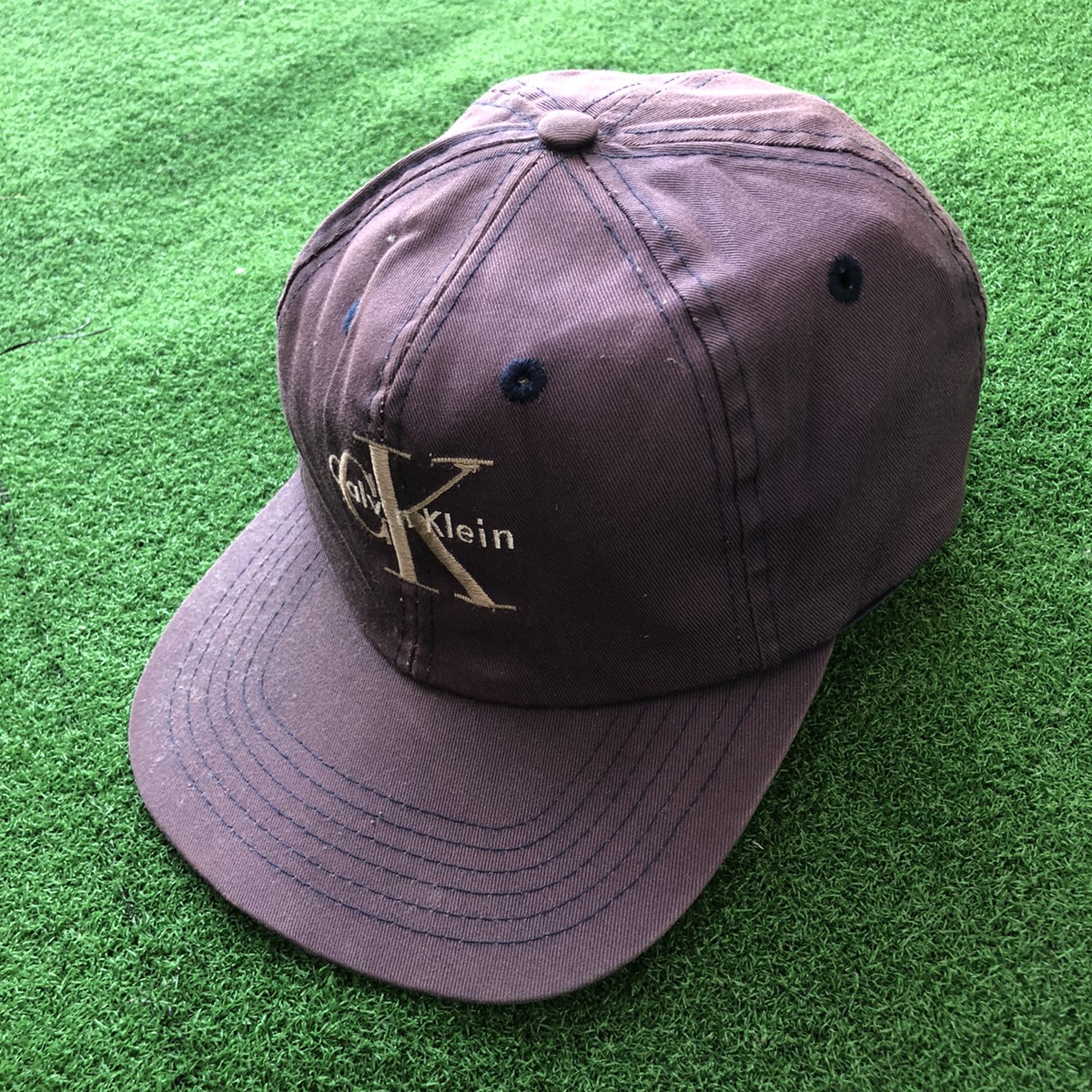 Calvin Klein - 90’s CK Jeans Big Logo Hat - 2