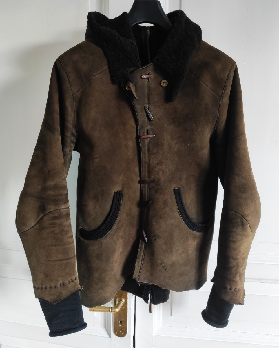 Dioniso - GRAIL! Viking shearling coat.Like Julius or Rick Owens - 3