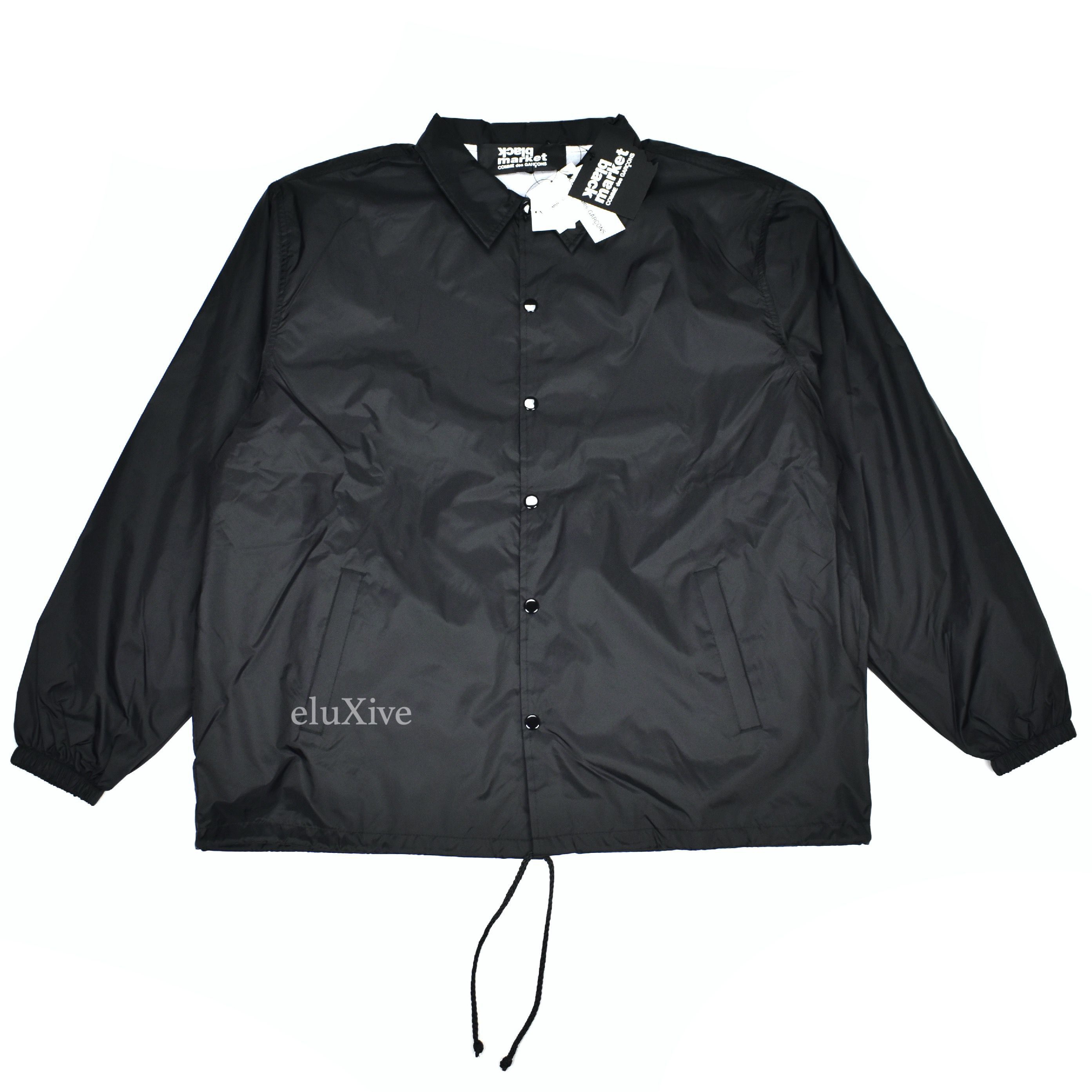 CDG Black Market NYFW 2022 Nylon Coach's Jacket DS - 2