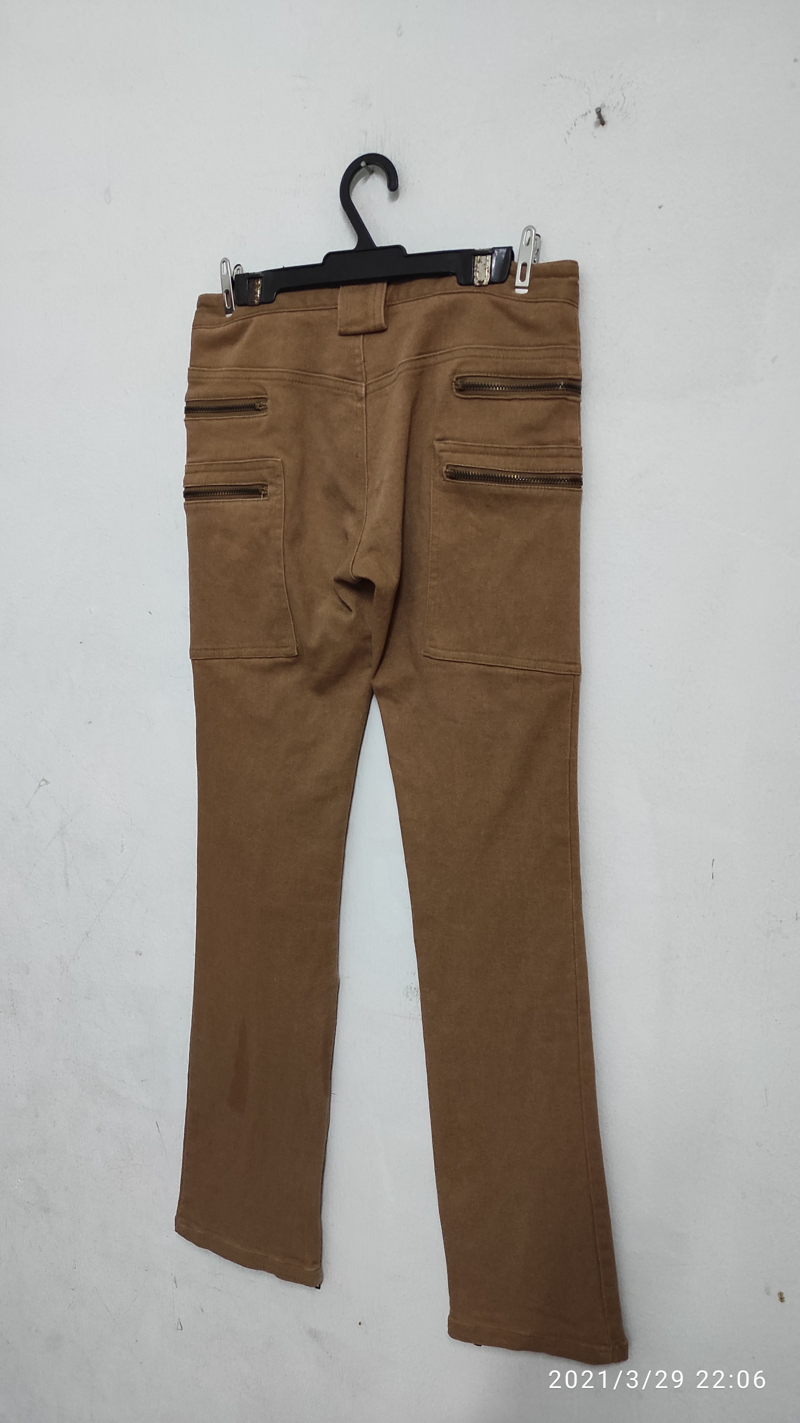 Japanese Brand - Archive EGOIST Punkers zipper elastic skinny pants - 10
