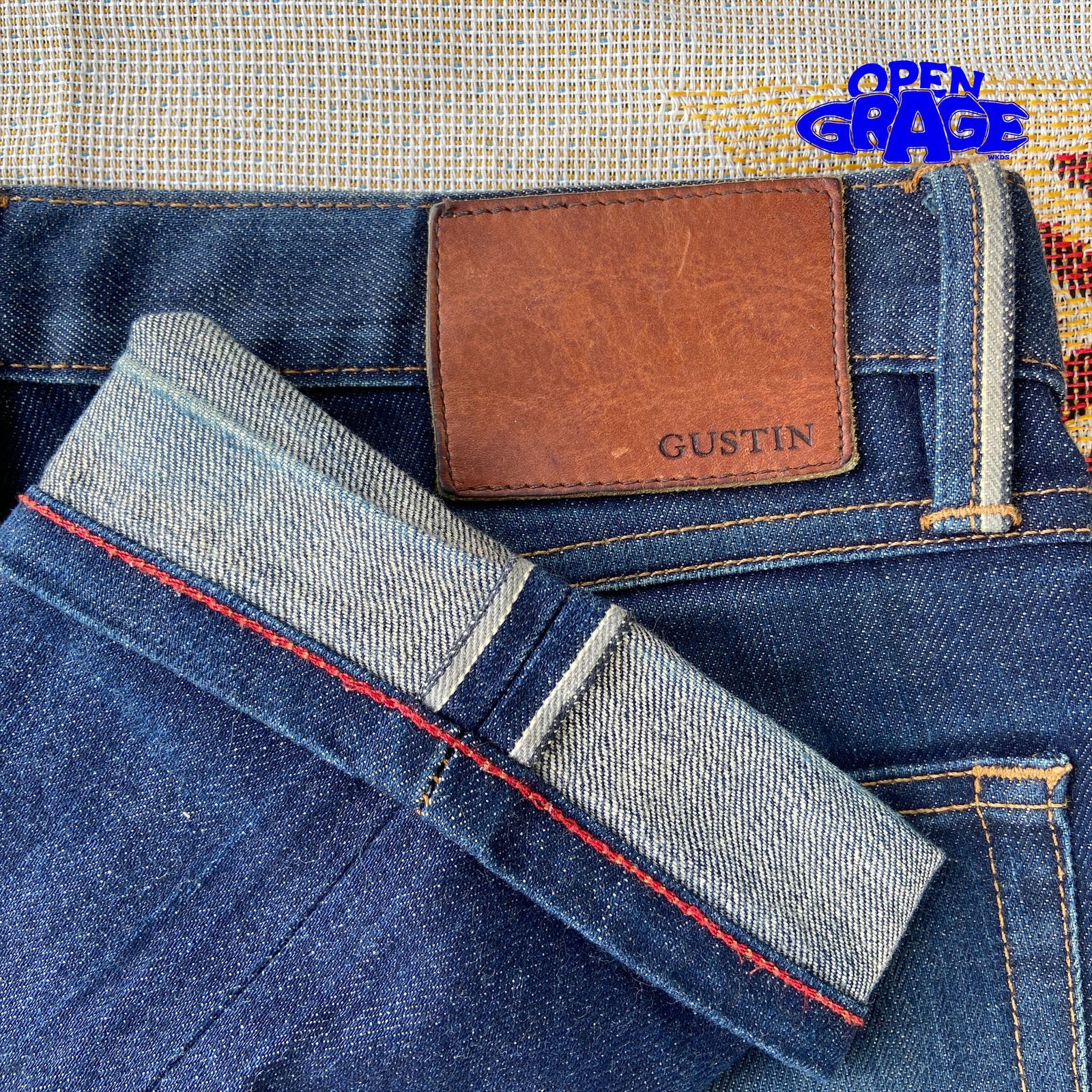 Gustin Selvedge Denim Finish RAW - 3