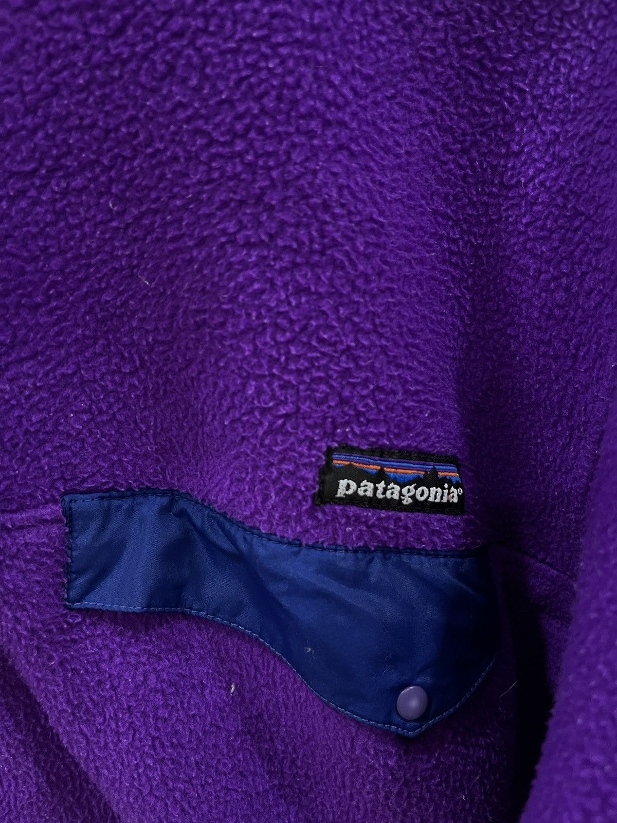 Vintage - (Oooo). PATAGONIA SYNCHILLA PULLOVER - 4