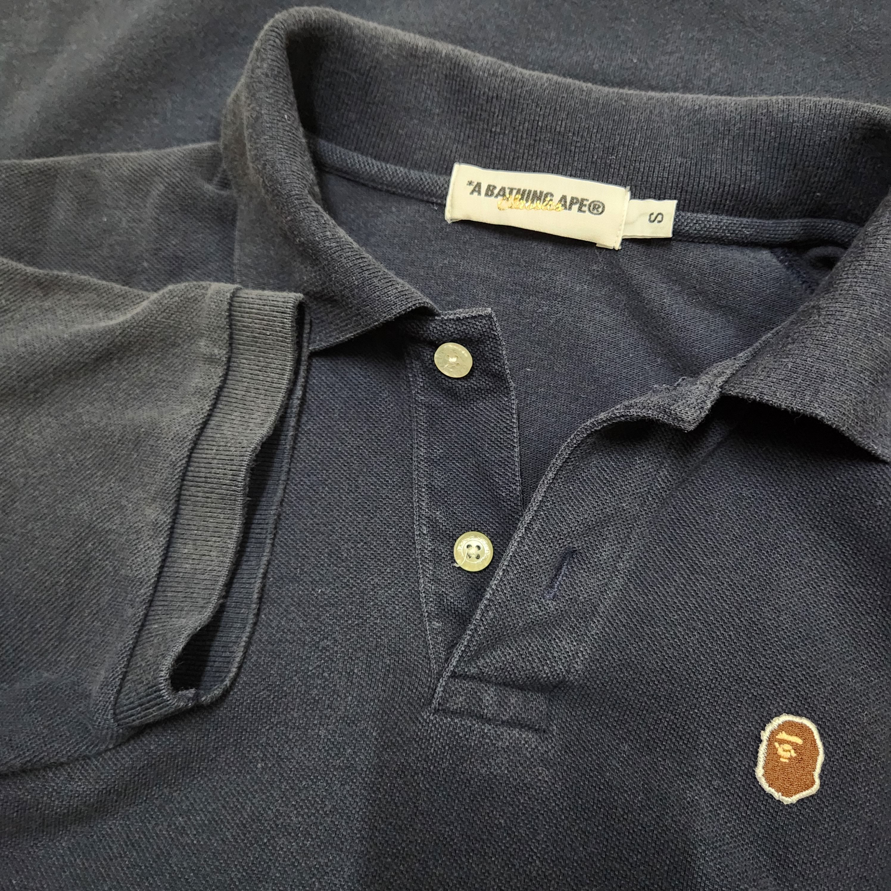 Vintage BAPE Polo Shirts Made In Japan - 11