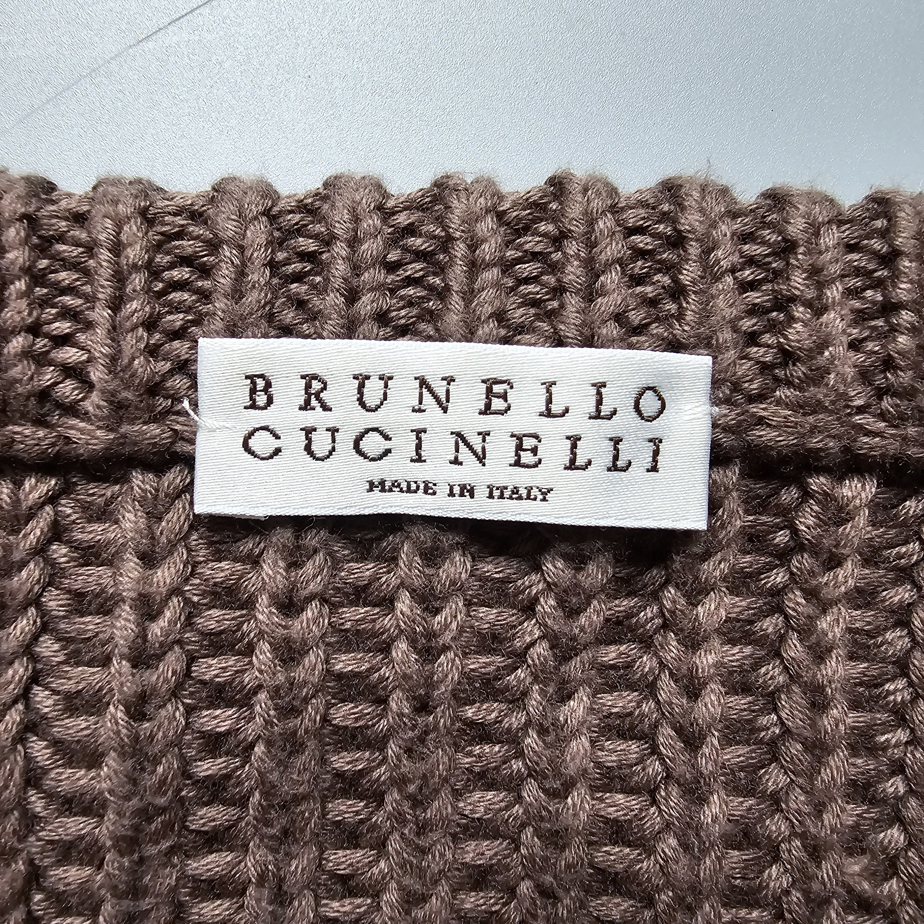 Brunello Cucinelli - Chunky Knit S/S Cropped Sweater - 3