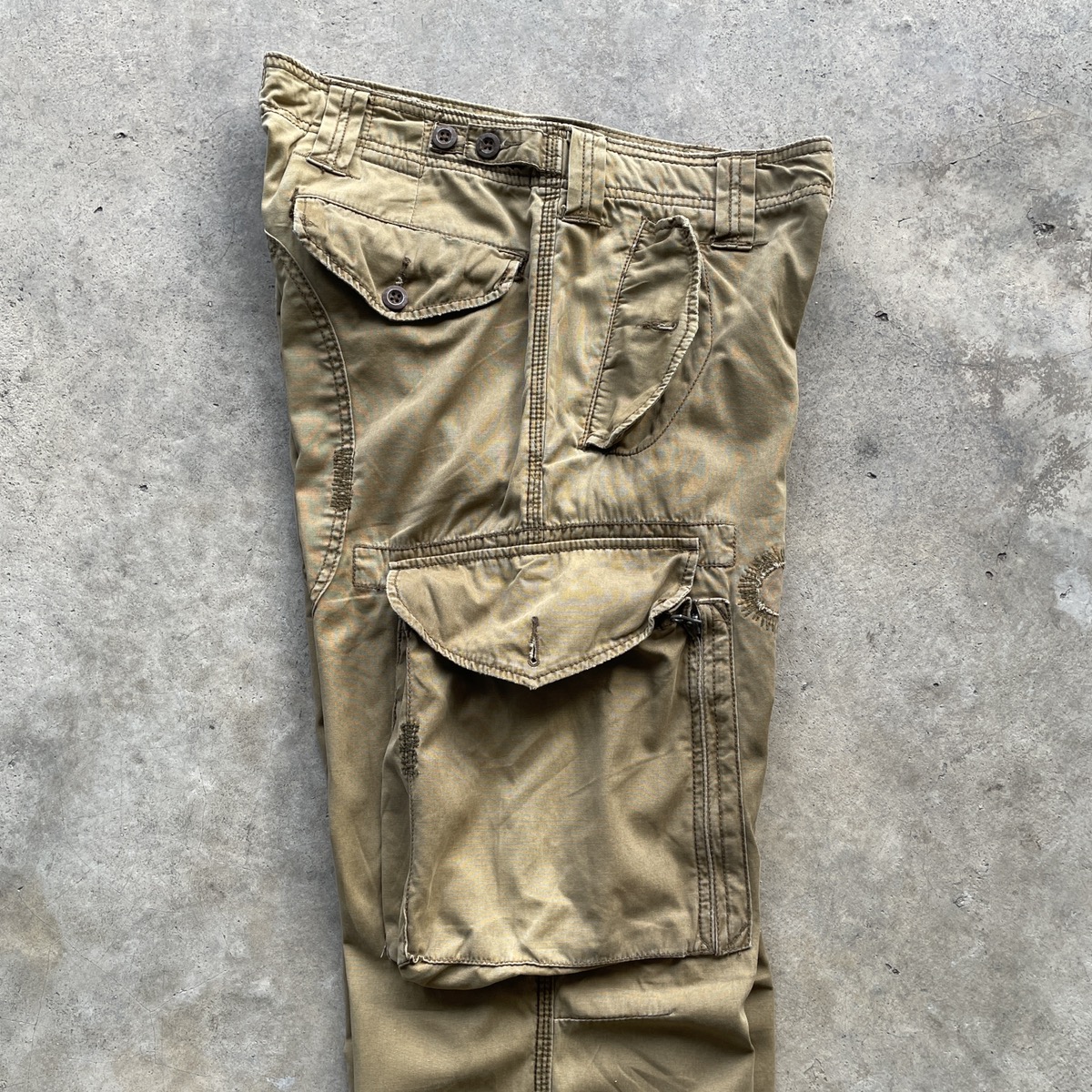 9 Pocket Vintage Polo Ralph Lauren RARE Cargo Pants W31x30.5 - 12
