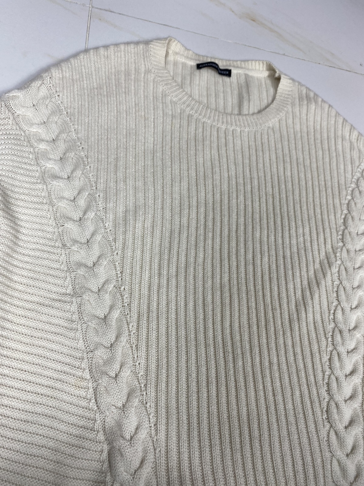 Alexander Mcqueen Cashmere cable knit - 7
