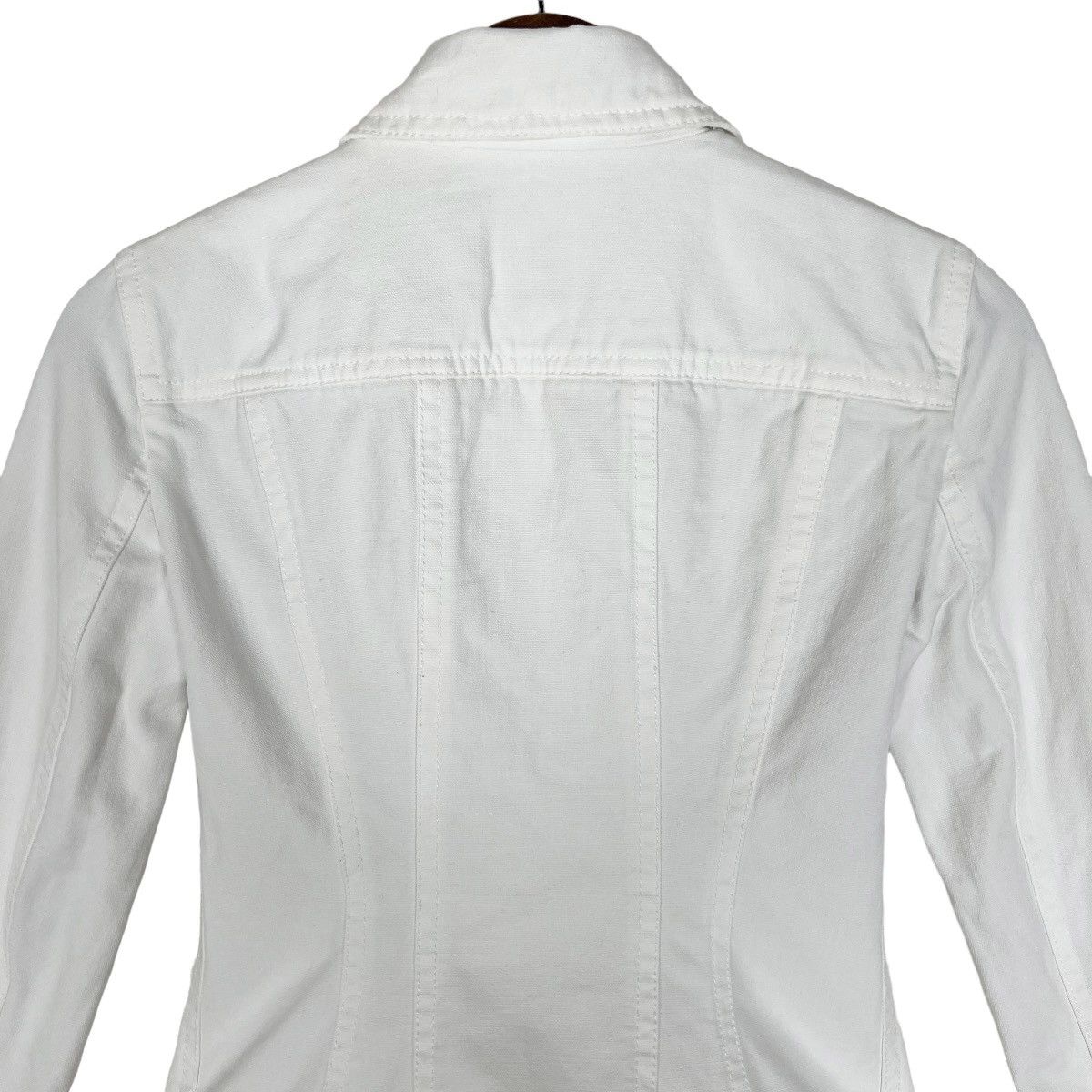 White Denim Jacket - 6
