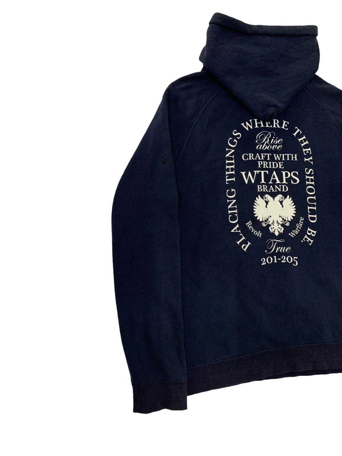 🔥WTAPS NAVY PULLOVER HOODIE - 2