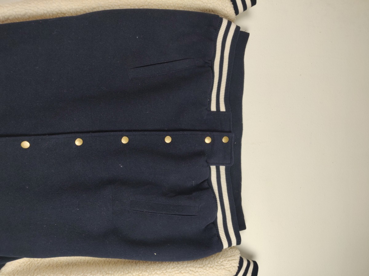 Japanese Brand - Samansa Mos2 Japan Sherpa Jacket Bomber Tops - 6