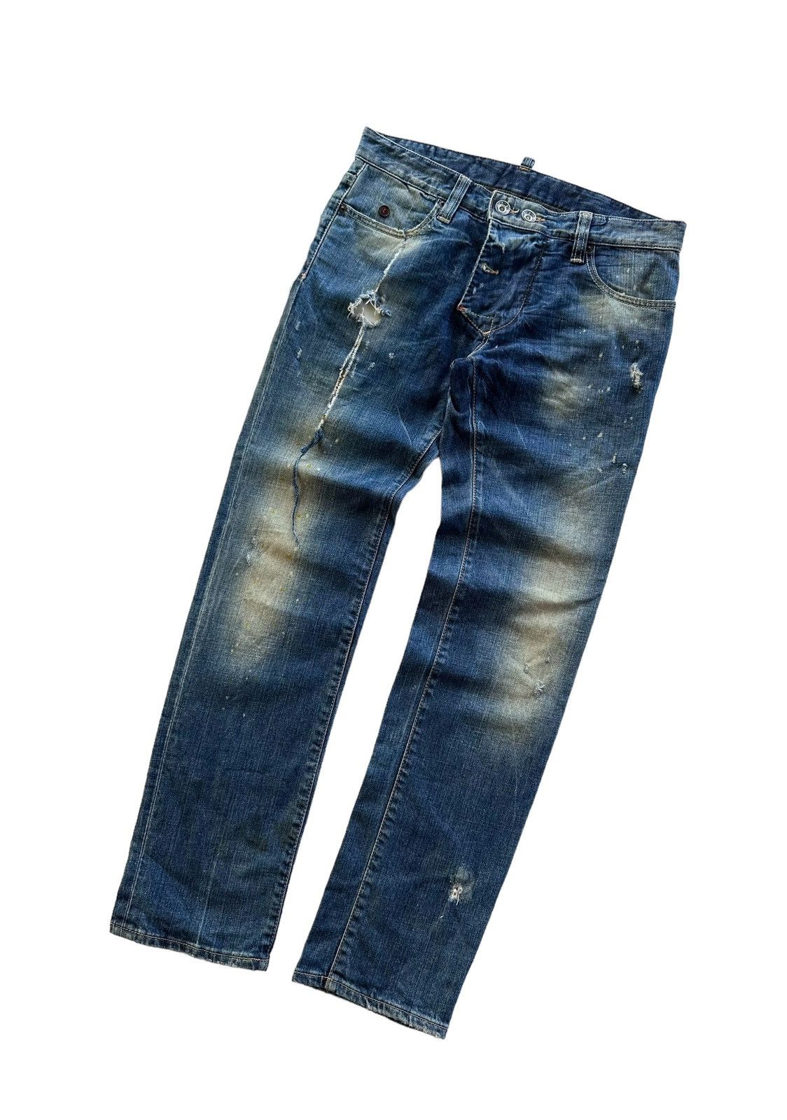 Dsquared2 Distressed Denim Jeans - 1