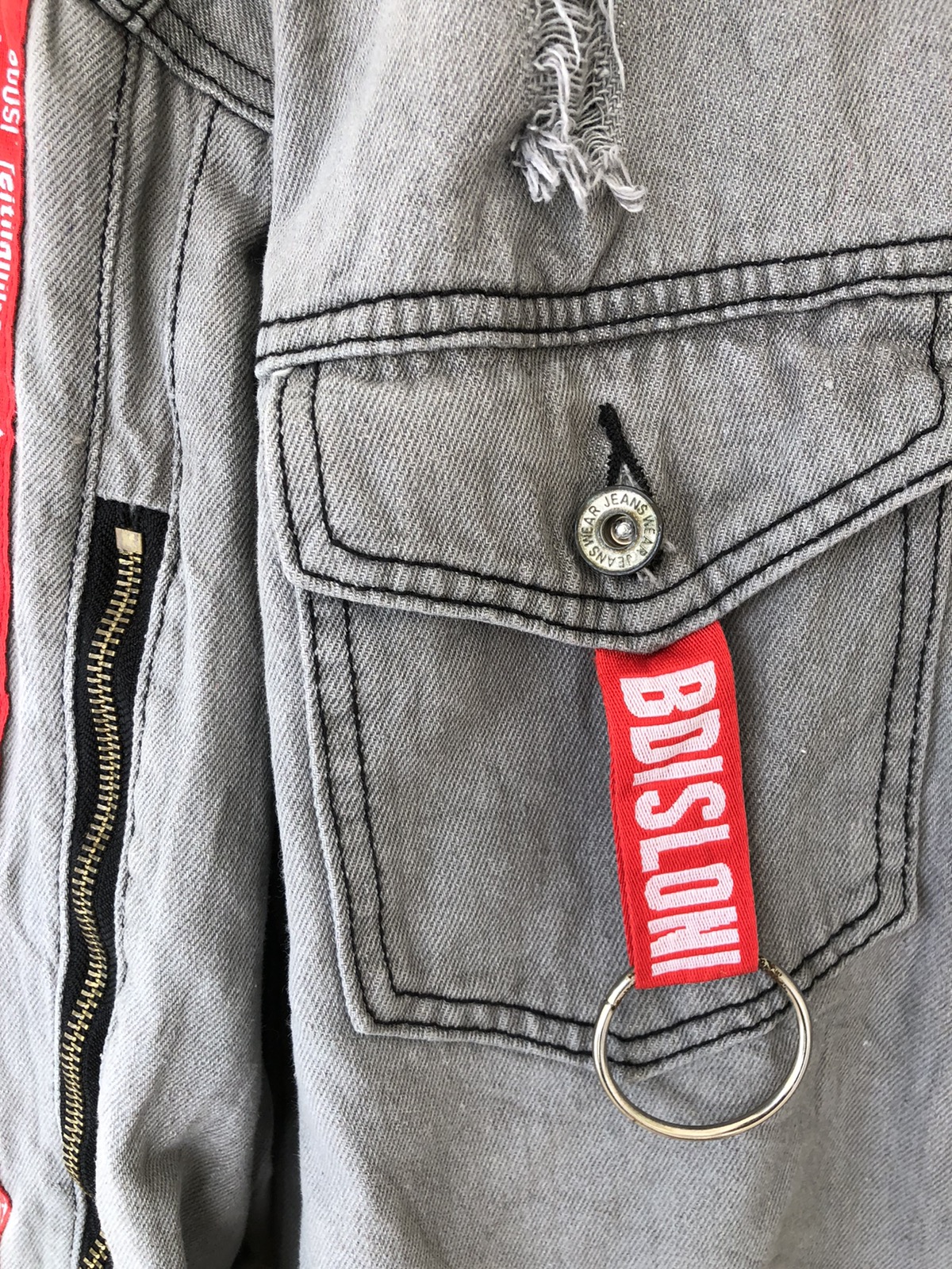 Japanese Brand - LAST DROP💥CASUAL STYLISH DESIGN WASH DISTRESSED DENIM JACKET - 23